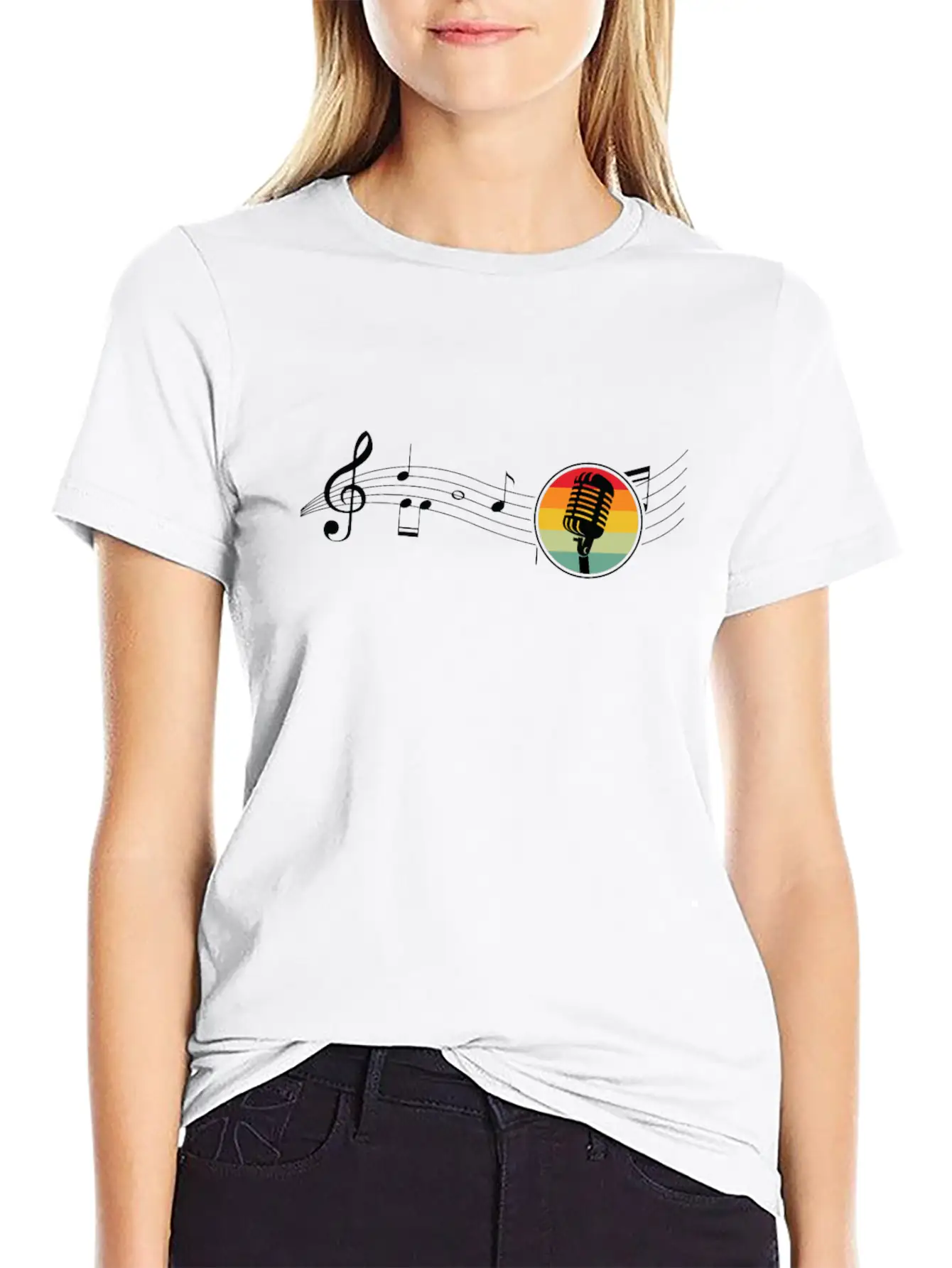 Music Make Music Singer Playing Music DJ Music Stylish Everyday T-Shirt – Unisex Basic Cotton Tee