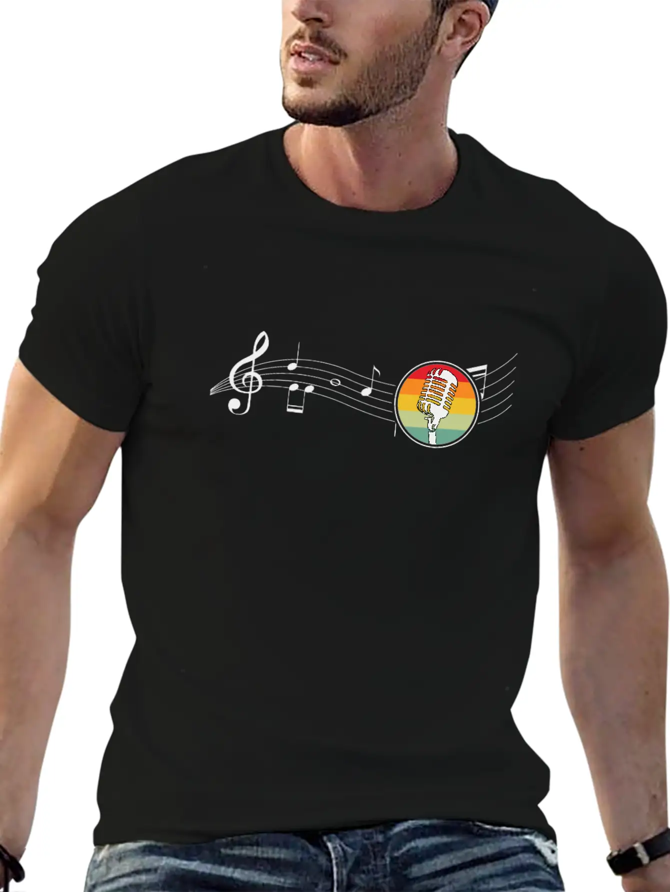 Music Make Music Singer Playing Music DJ Music Stylish Everyday T-Shirt – Unisex Basic Cotton Tee