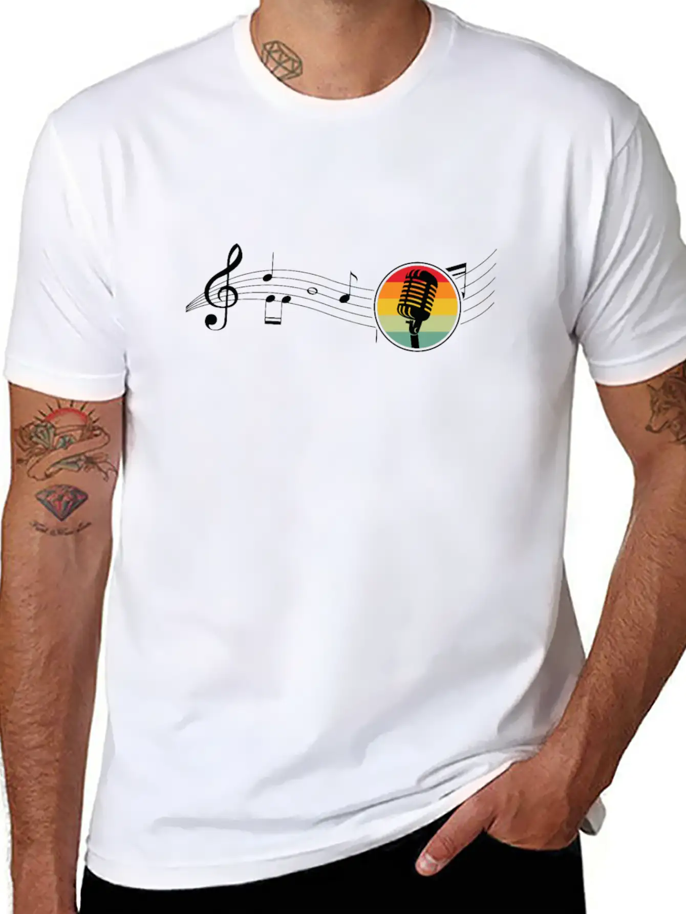 Music Make Music Singer Playing Music DJ Music Stylish Everyday T-Shirt – Unisex Basic Cotton Tee