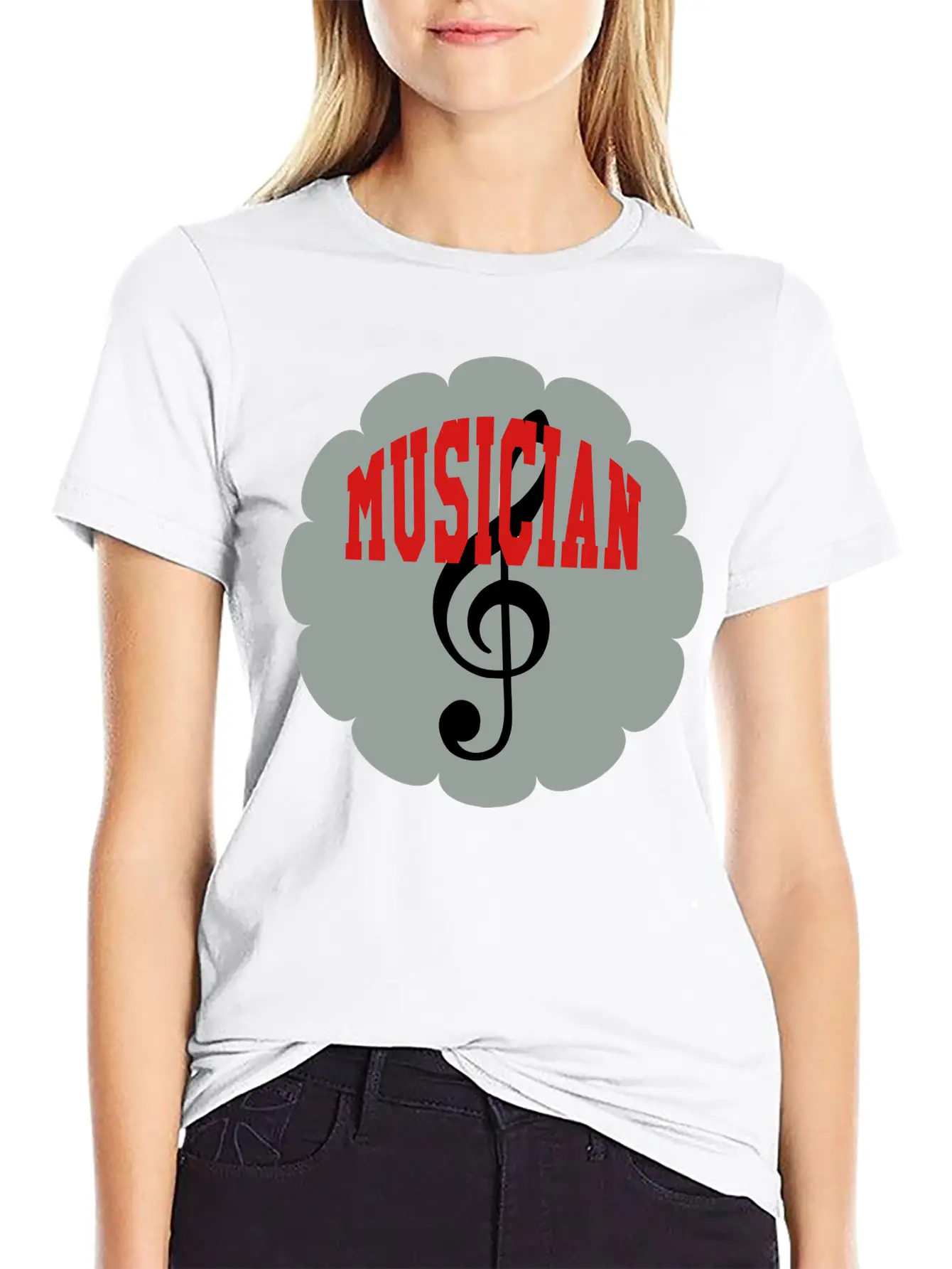 Music - Musician 🎵 Unisex Short Sleeve Soft Cotton T-Shirt – Casual Everyday Wear