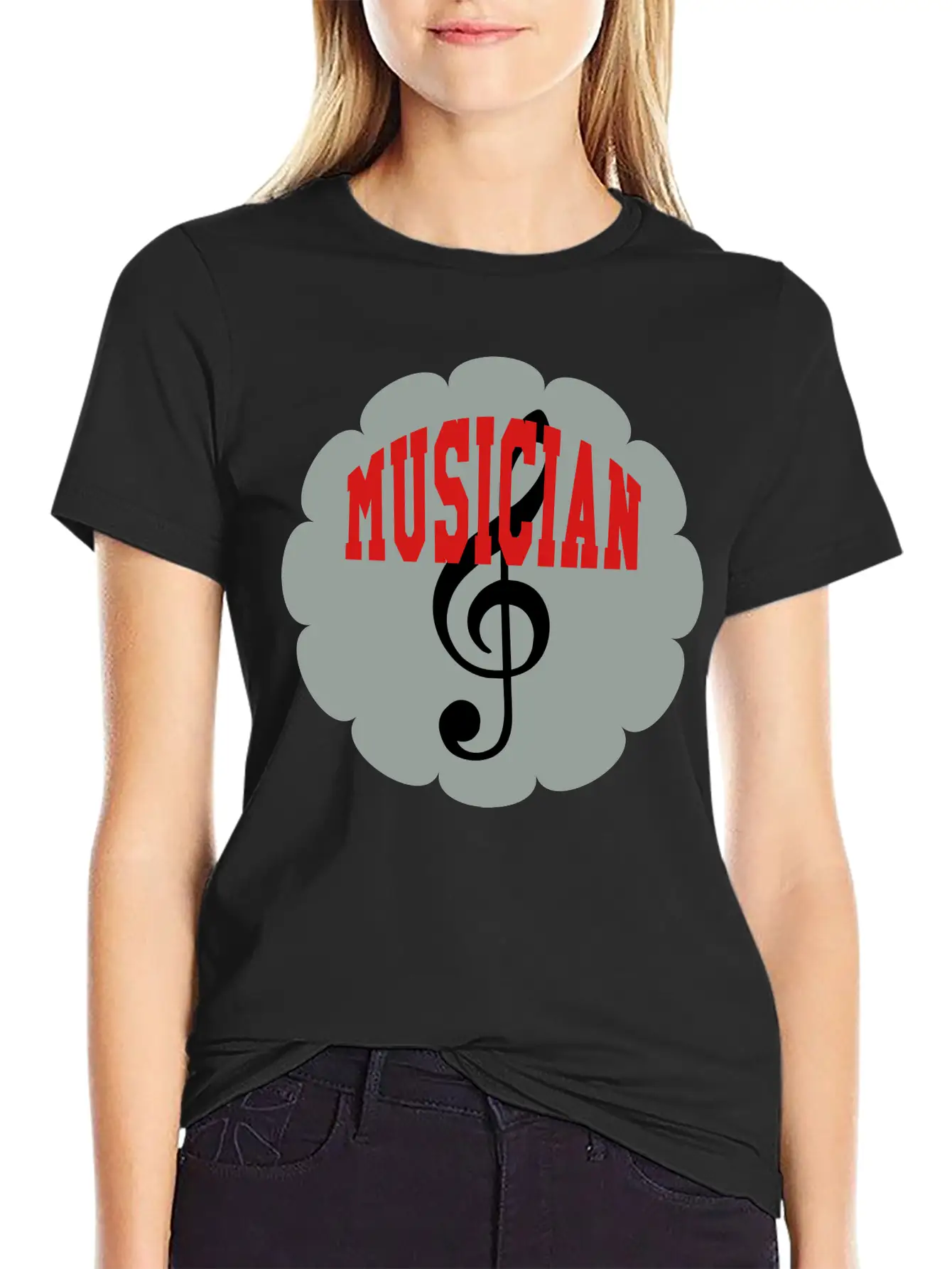 Music - Musician 🎵 Unisex Short Sleeve Soft Cotton T-Shirt – Casual Everyday Wear