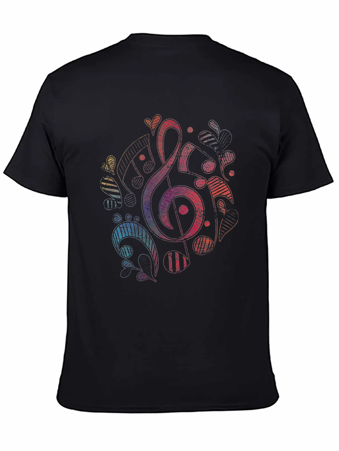 Music Note Rhythm Sound Dance Gift Composer Timeless Short Sleeve Tee – Comfy And Minimalist Design