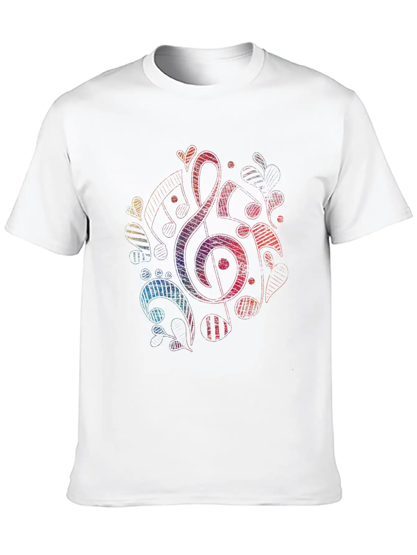 Music Note Rhythm Sound Dance Gift Composer Timeless Short Sleeve Tee – Comfy And Minimalist Design