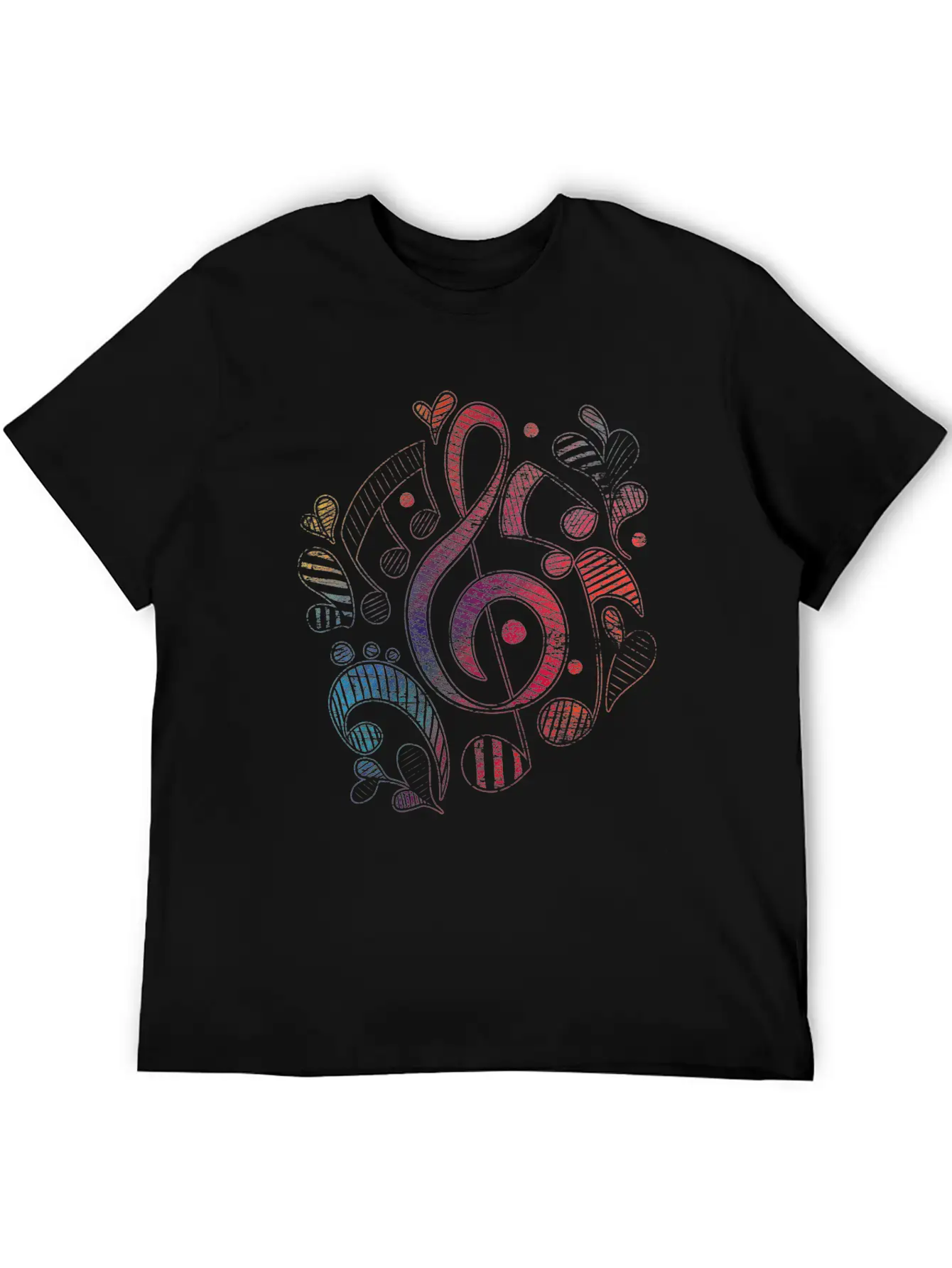 Music Note Rhythm Sound Dance Gift Composer Timeless Short Sleeve Tee – Comfy And Minimalist Design