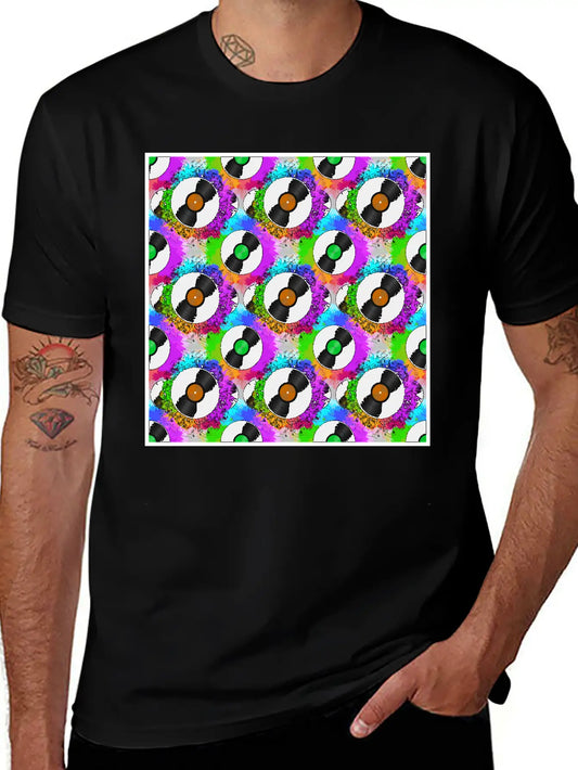 Music Pattern | Note Instrument Musical Listening Basic Graphic T-Shirt – Daily Comfort In Soft Cotton