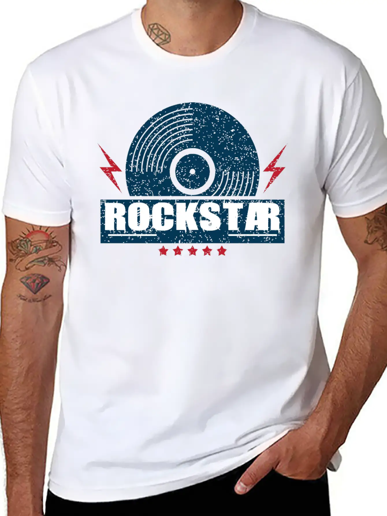 Music Pop Rock Jazz Gospel Rhythm Gift Idea Basic Graphic T-Shirt – Daily Comfort In Soft Cotton