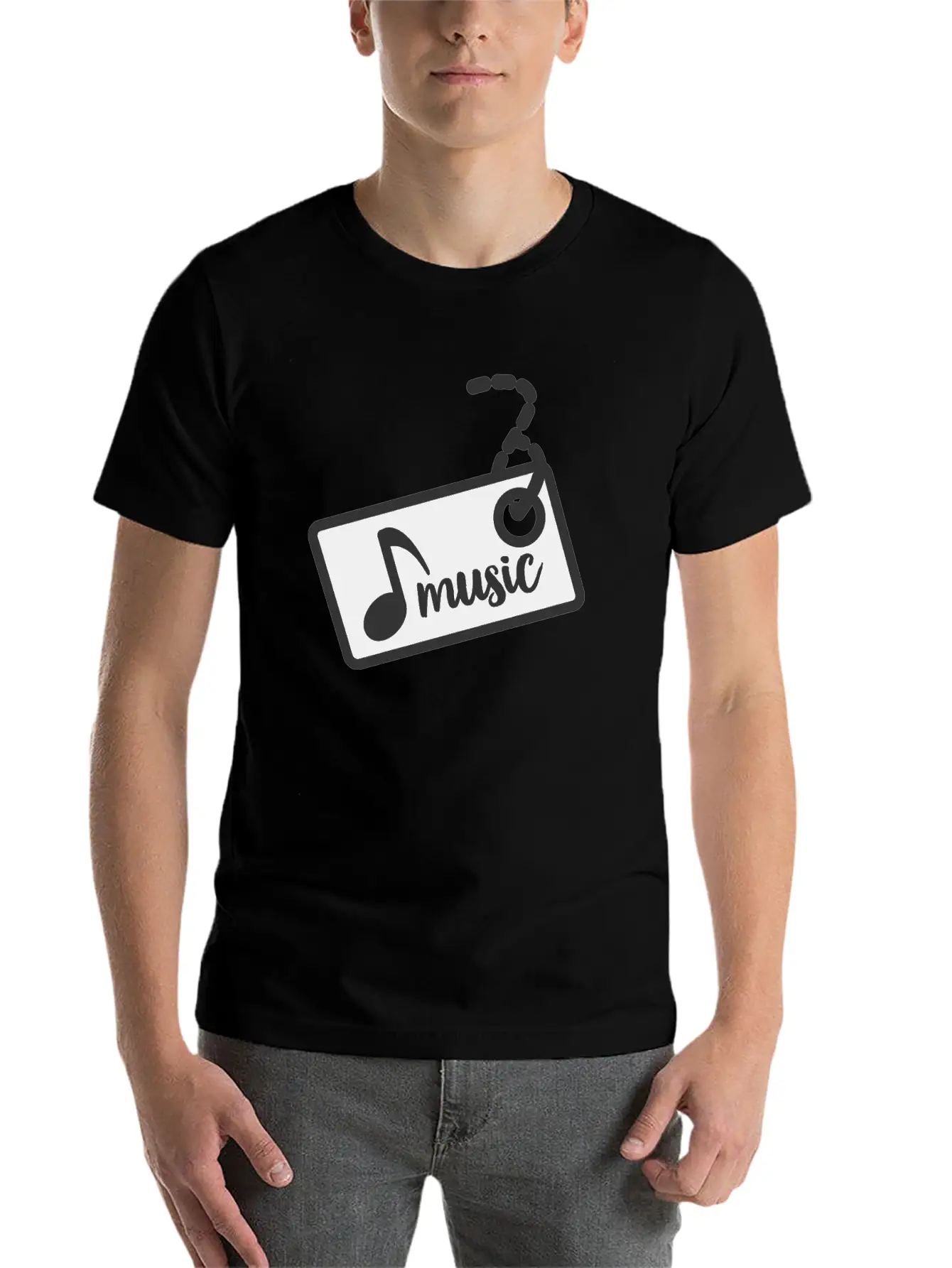 Music Pop Rock Jazz Gospel Rhythm Gift Idea Unisex Short Sleeve Soft Cotton T-Shirt – Casual Everyday Wear
