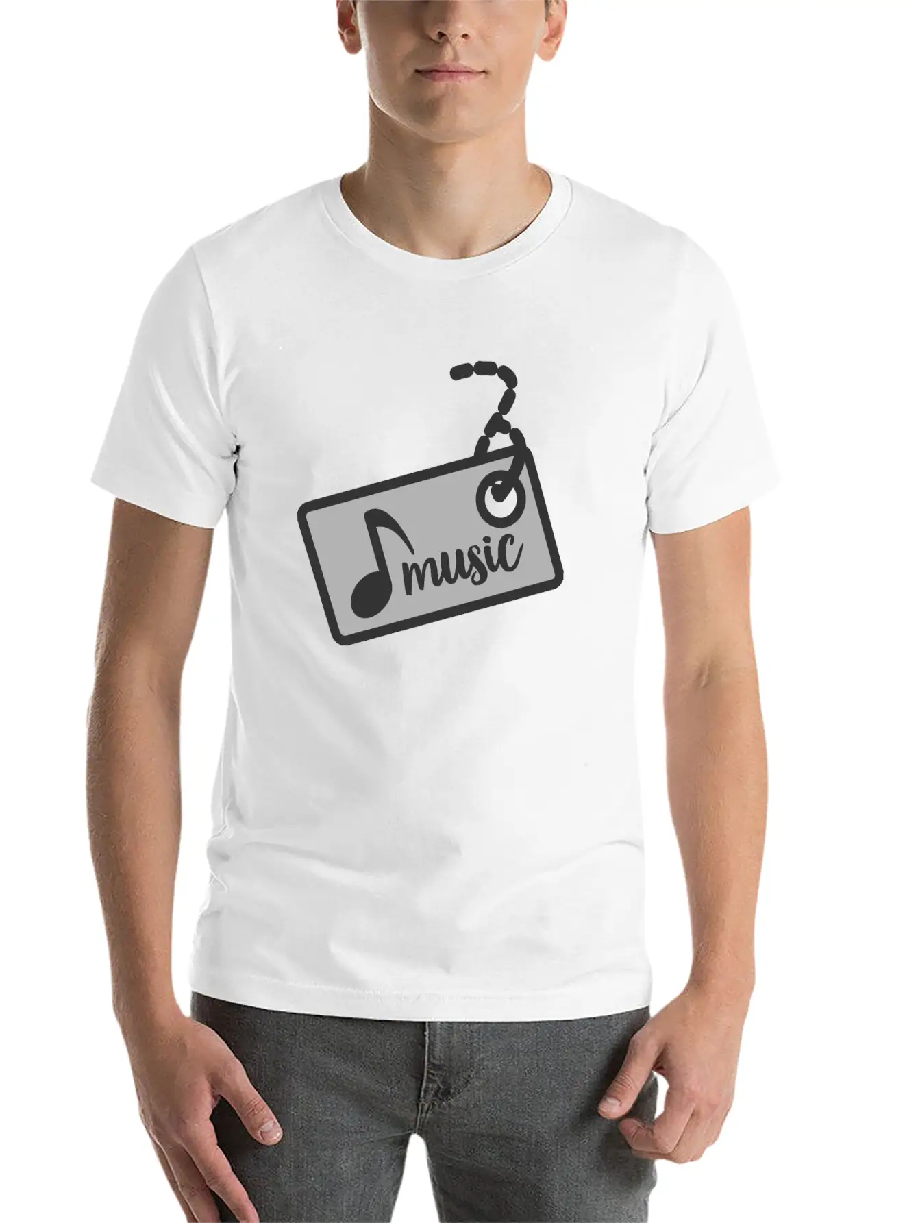 Music Pop Rock Jazz Gospel Rhythm Gift Idea Unisex Short Sleeve Soft Cotton T-Shirt – Casual Everyday Wear