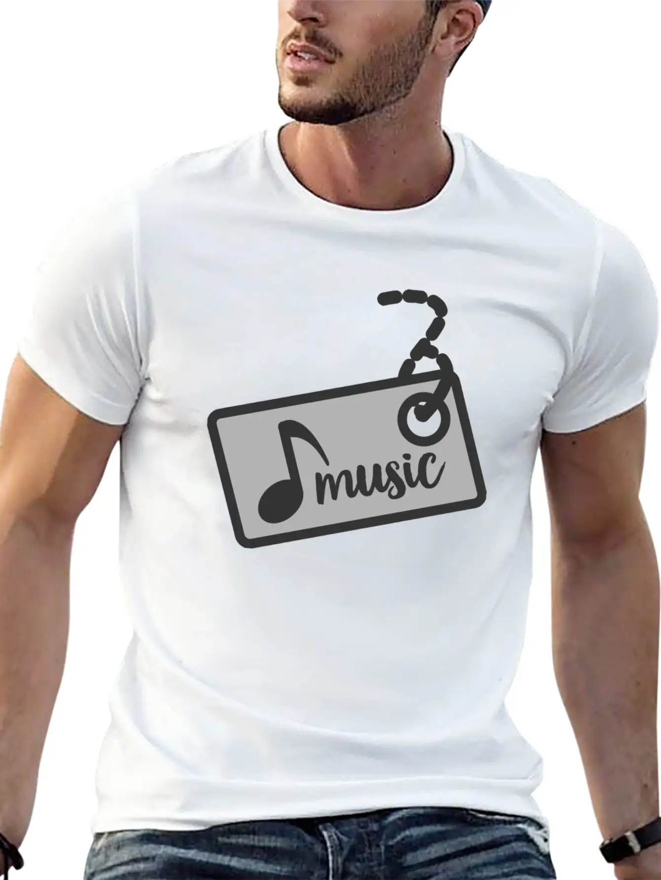 Music Pop Rock Jazz Gospel Rhythm Gift Idea Unisex Short Sleeve Soft Cotton T-Shirt – Casual Everyday Wear