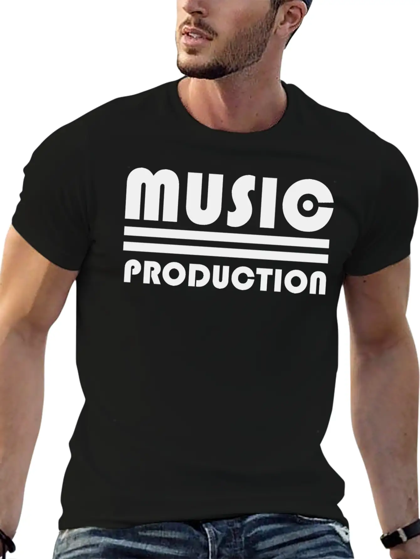 Music Production Unisex Short Sleeve Soft Cotton T-Shirt – Casual Everyday Wear