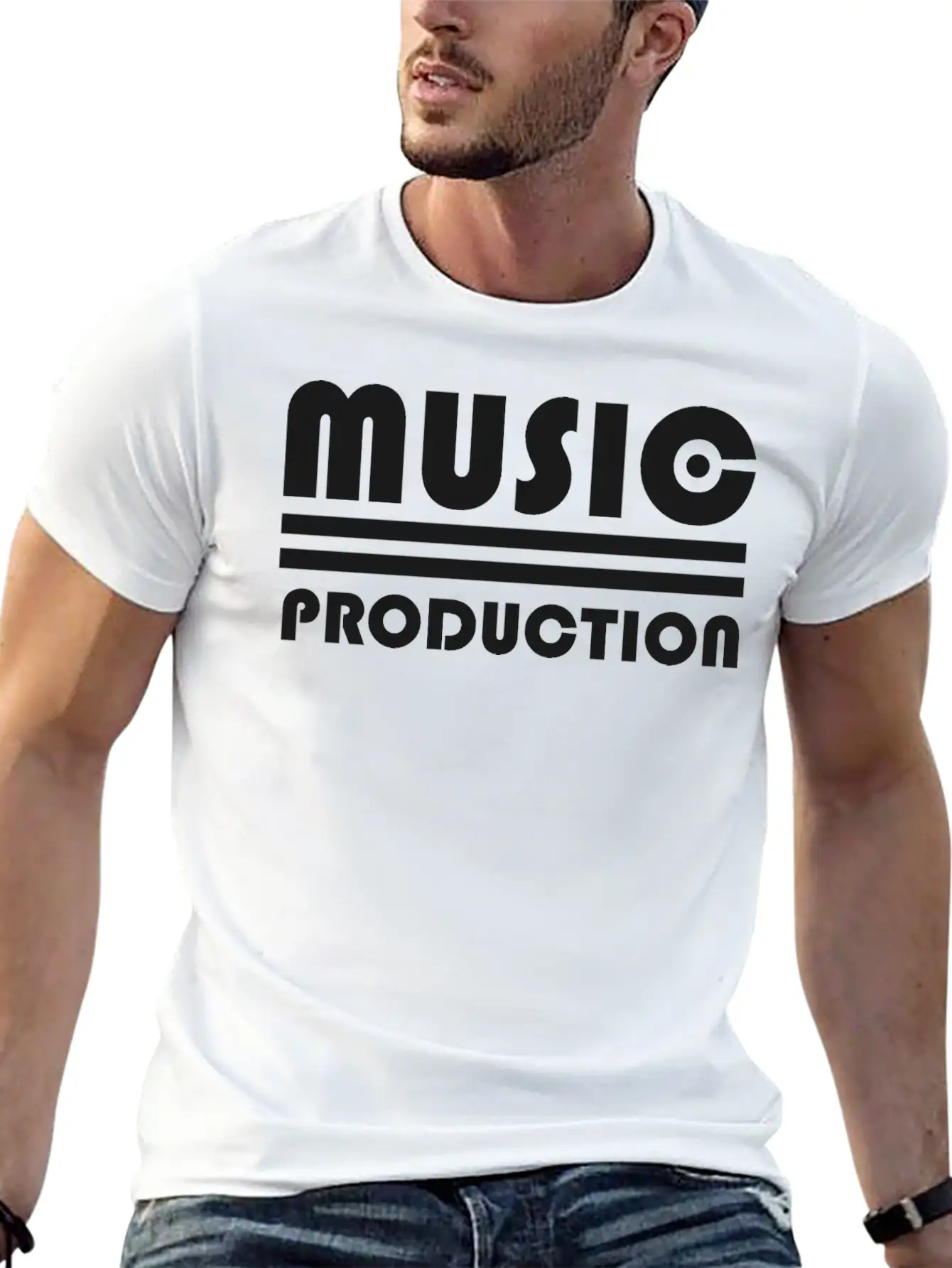 Music Production Unisex Short Sleeve Soft Cotton T-Shirt – Casual Everyday Wear