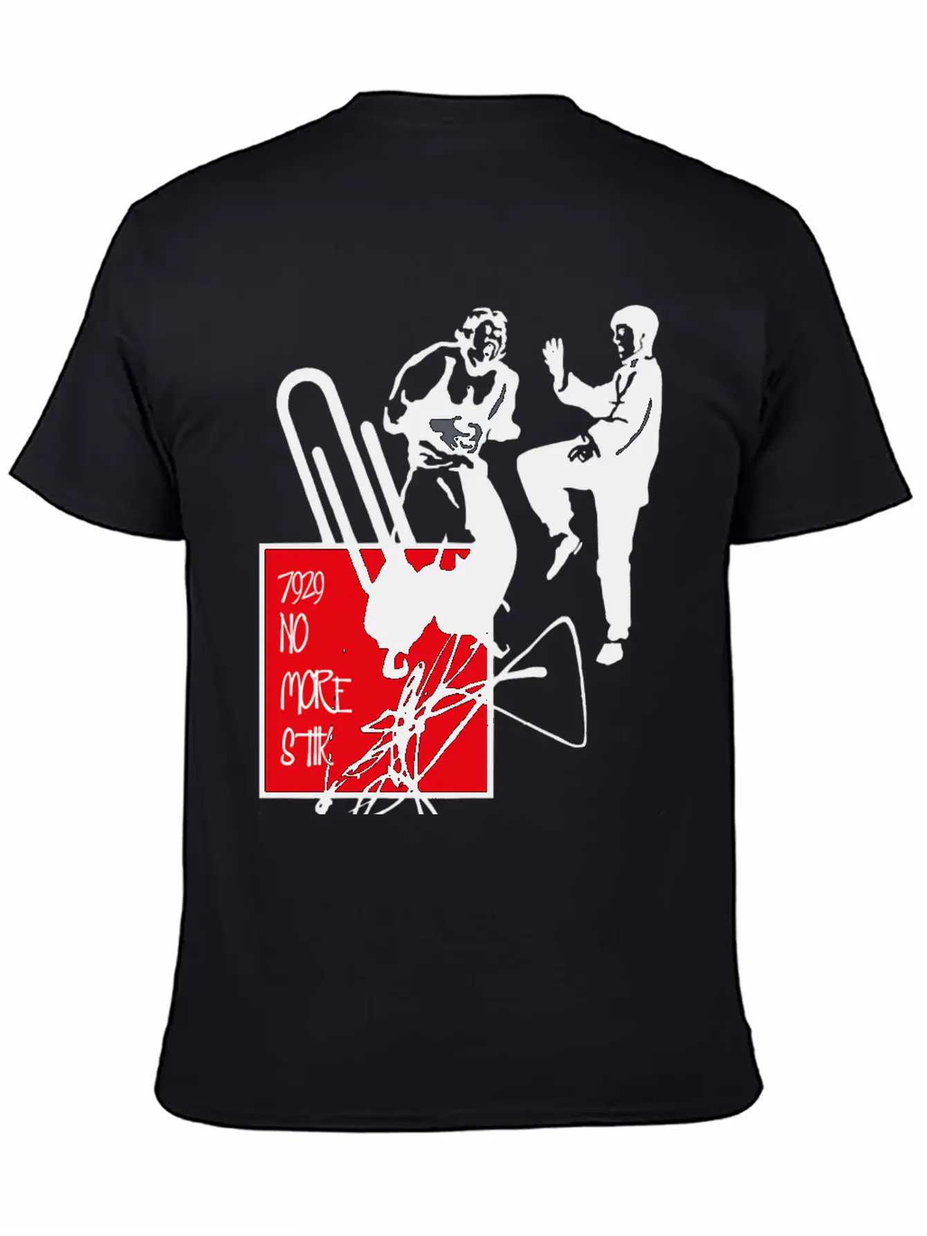 Music Retro Music NO MORE Basic Graphic T-Shirt – Daily Comfort In Soft Cotton