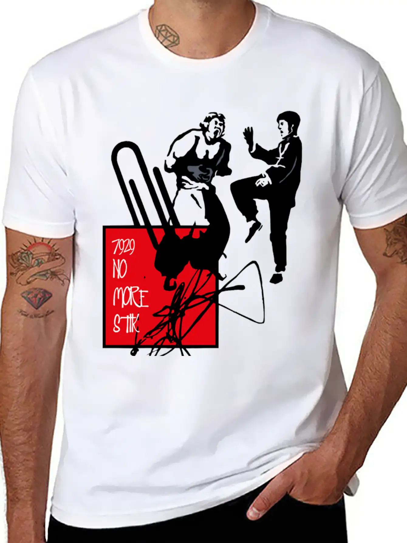 Music Retro Music NO MORE Basic Graphic T-Shirt – Daily Comfort In Soft Cotton