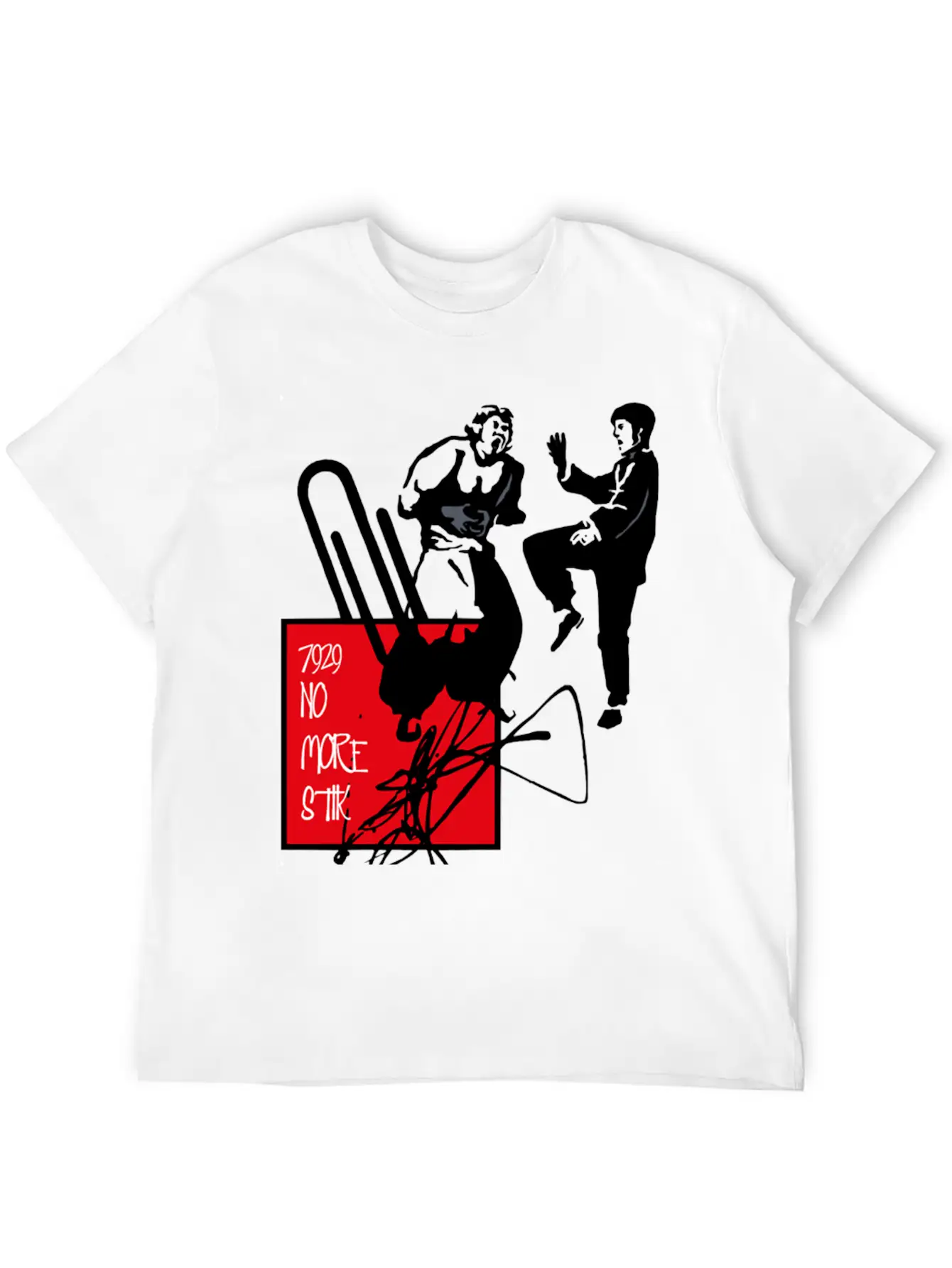 Music Retro Music NO MORE Basic Graphic T-Shirt – Daily Comfort In Soft Cotton