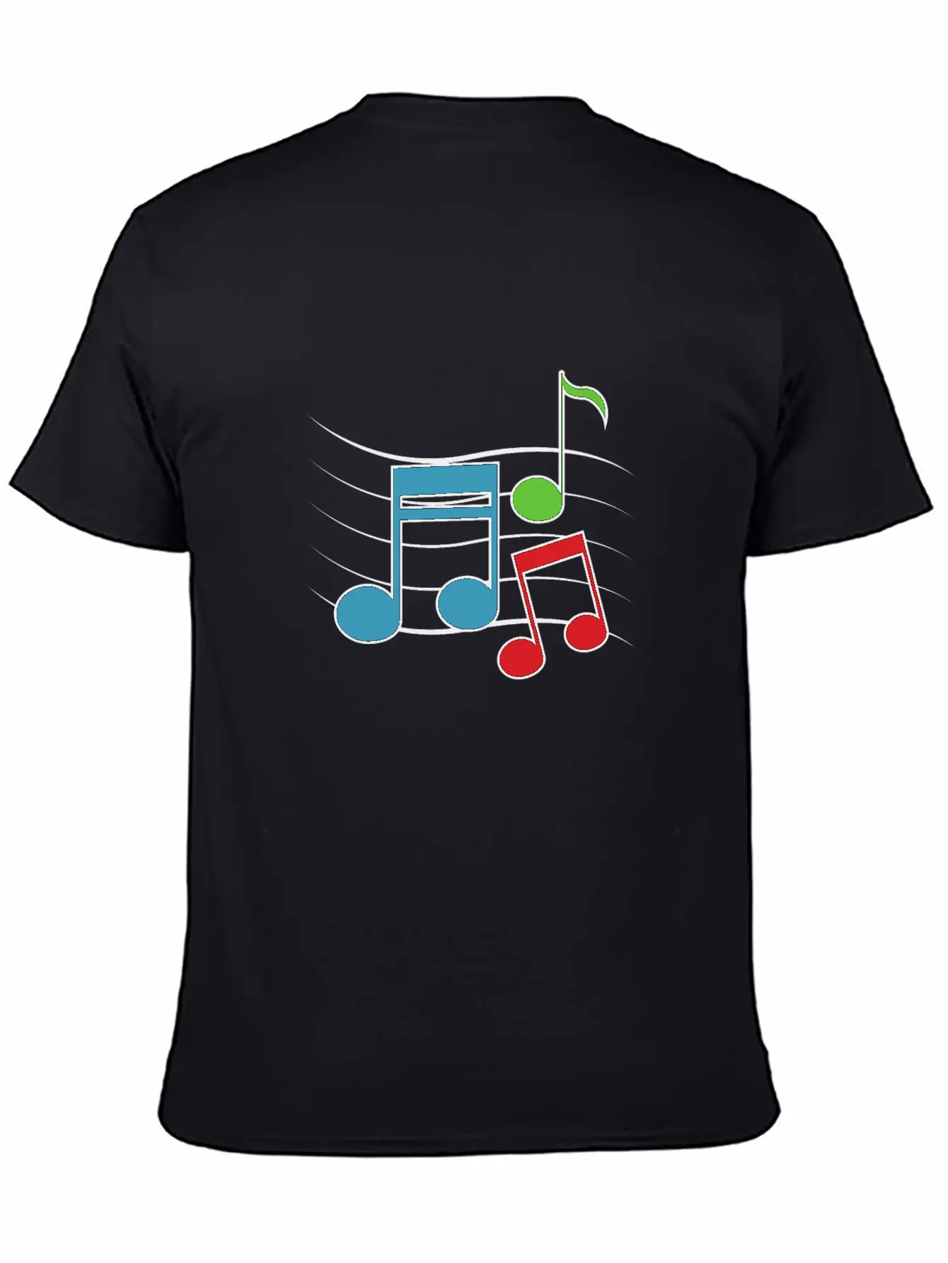 MUSIC ROCK LOVE Stylish Everyday T-Shirt – Unisex Basic Cotton Tee