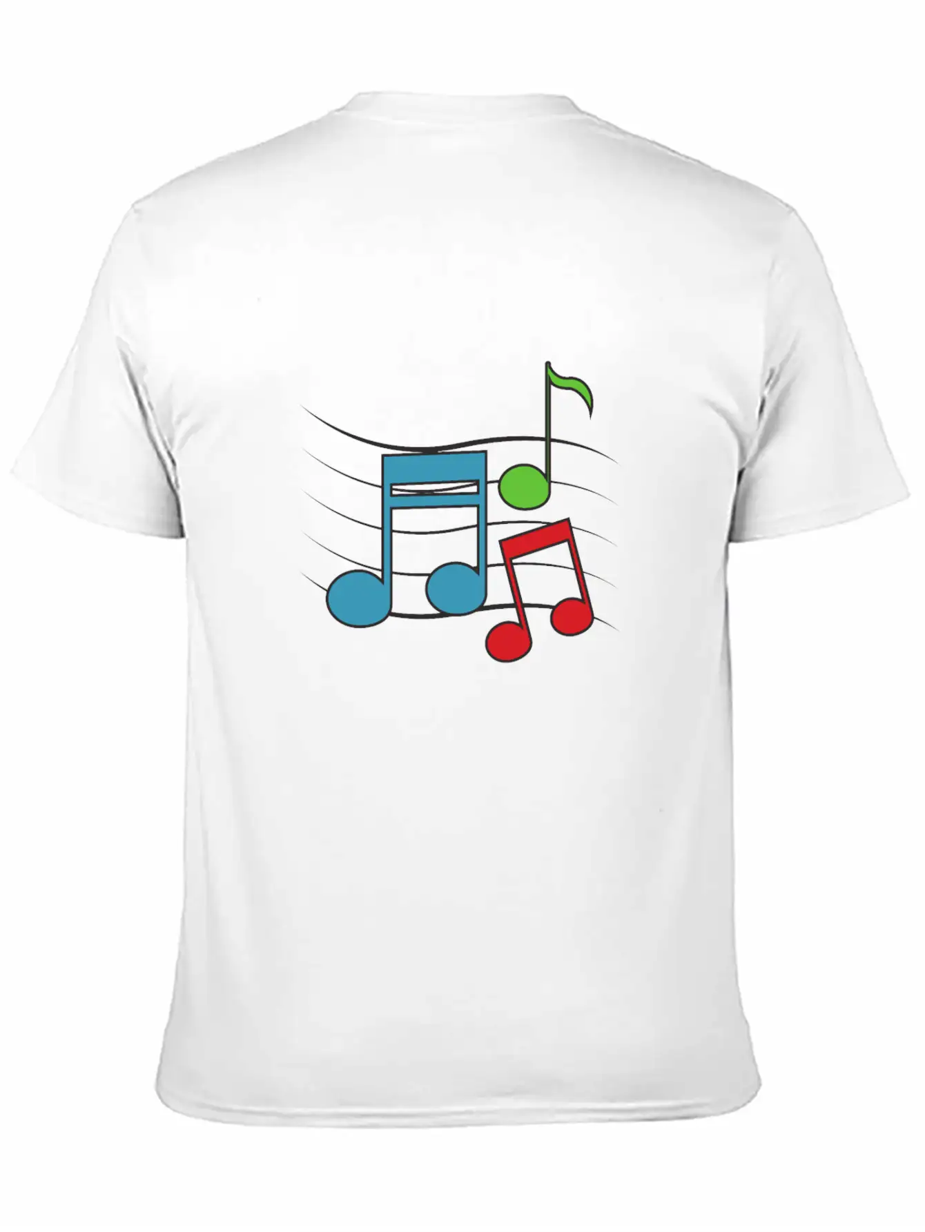 MUSIC ROCK LOVE Stylish Everyday T-Shirt – Unisex Basic Cotton Tee