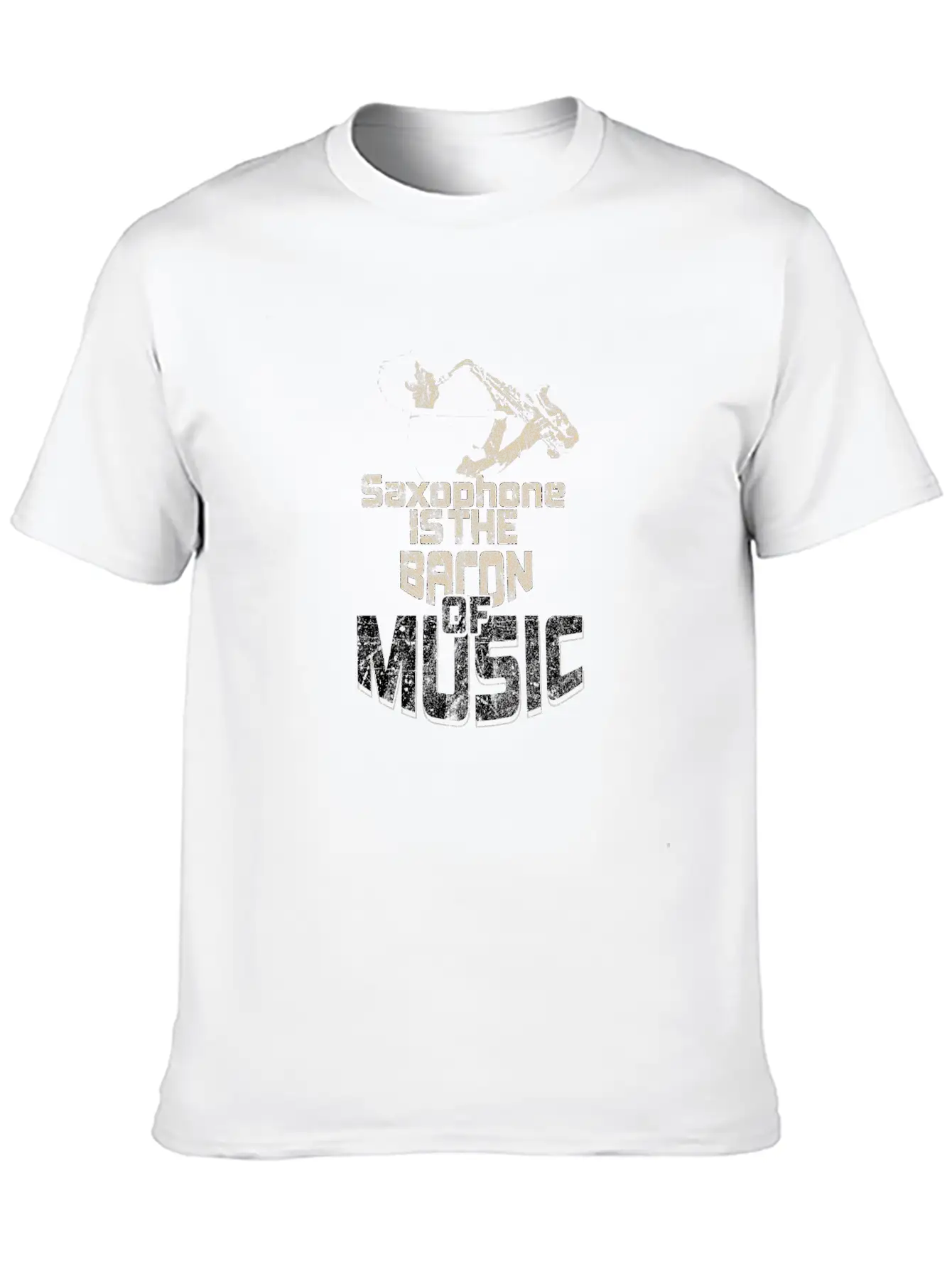 Music Saying Relaxed Everyday Tee – Lightweight And Durable Cotton