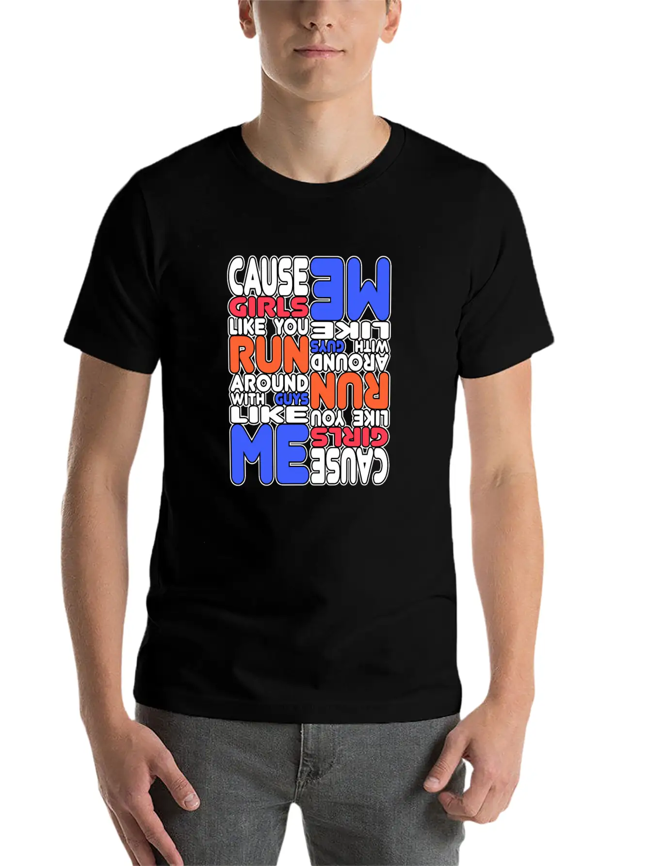 Music Single Album Cause Girls Like You Gift Timeless Short Sleeve Tee – Comfy And Minimalist Design