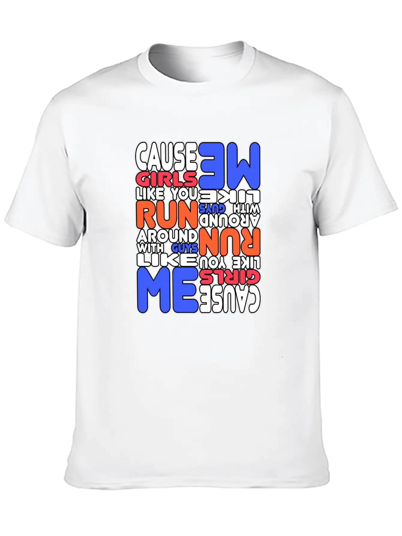 Music Single Album Cause Girls Like You Gift Timeless Short Sleeve Tee – Comfy And Minimalist Design