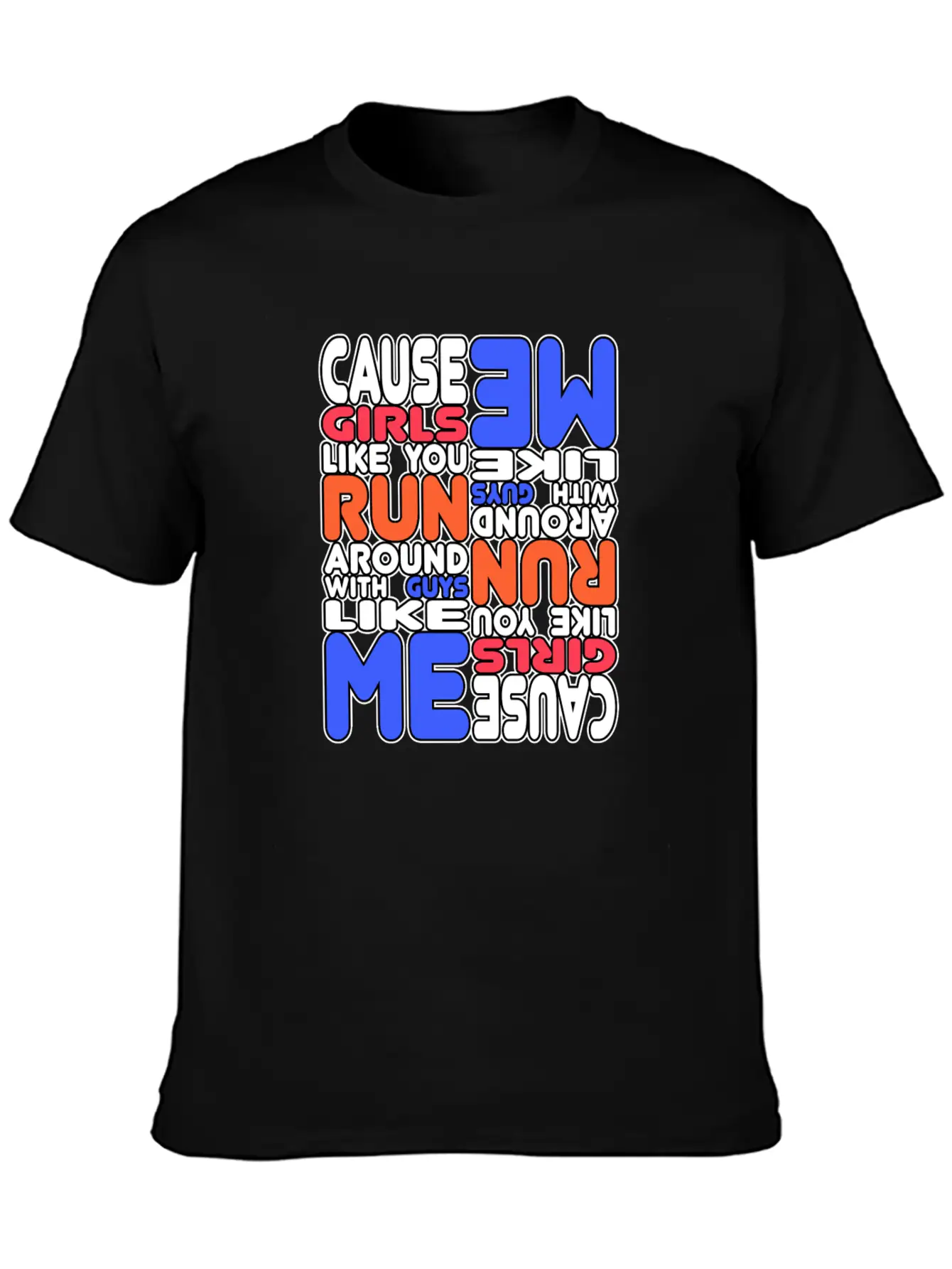Music Single Album Cause Girls Like You Gift Timeless Short Sleeve Tee – Comfy And Minimalist Design