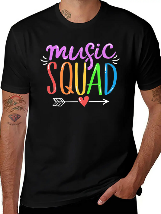 Music Squad Musician Essential Unisex Summer Tee – Soft Cotton Casual Fit