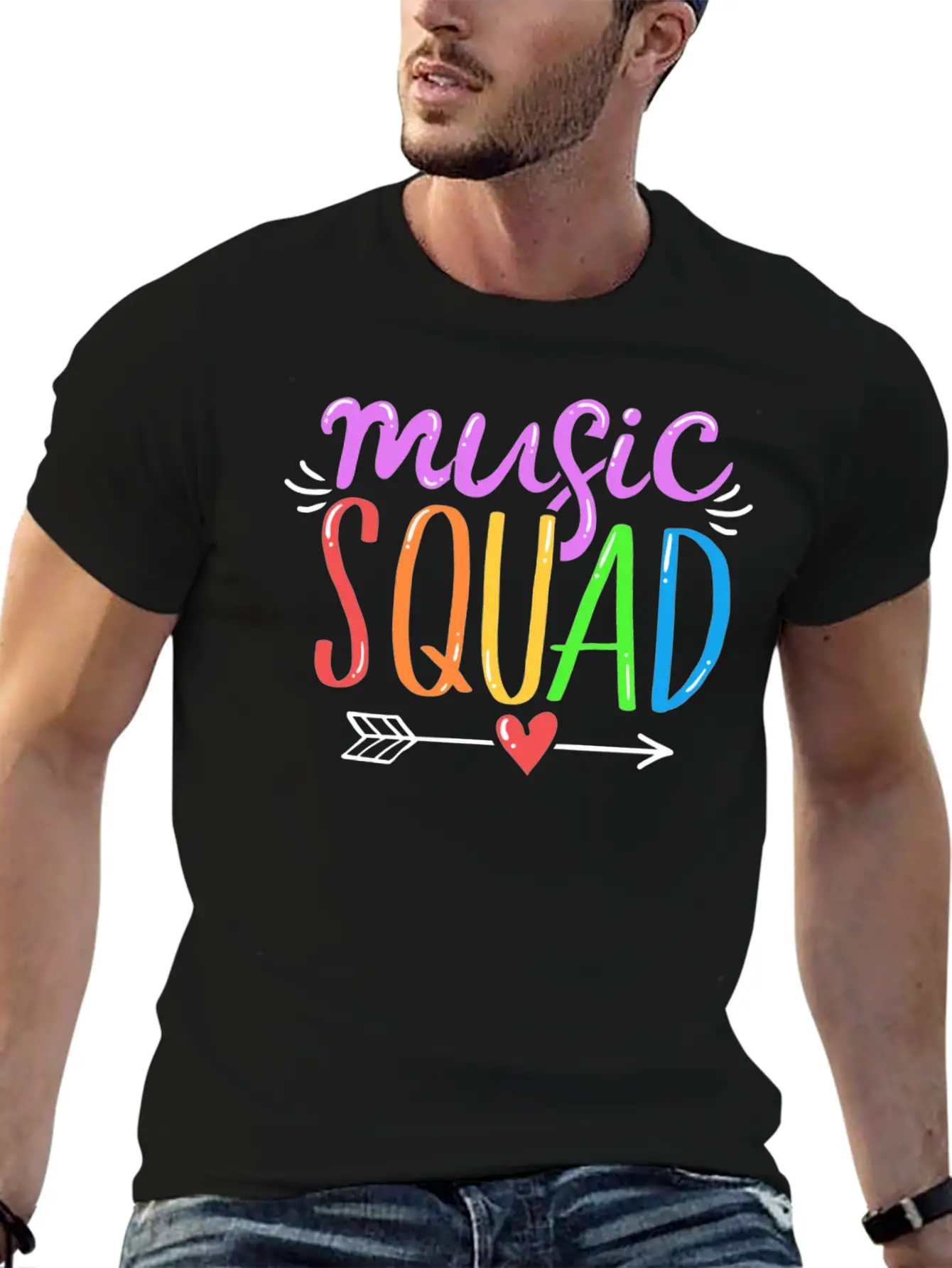 Music Squad Musician Essential Unisex Summer Tee – Soft Cotton Casual Fit