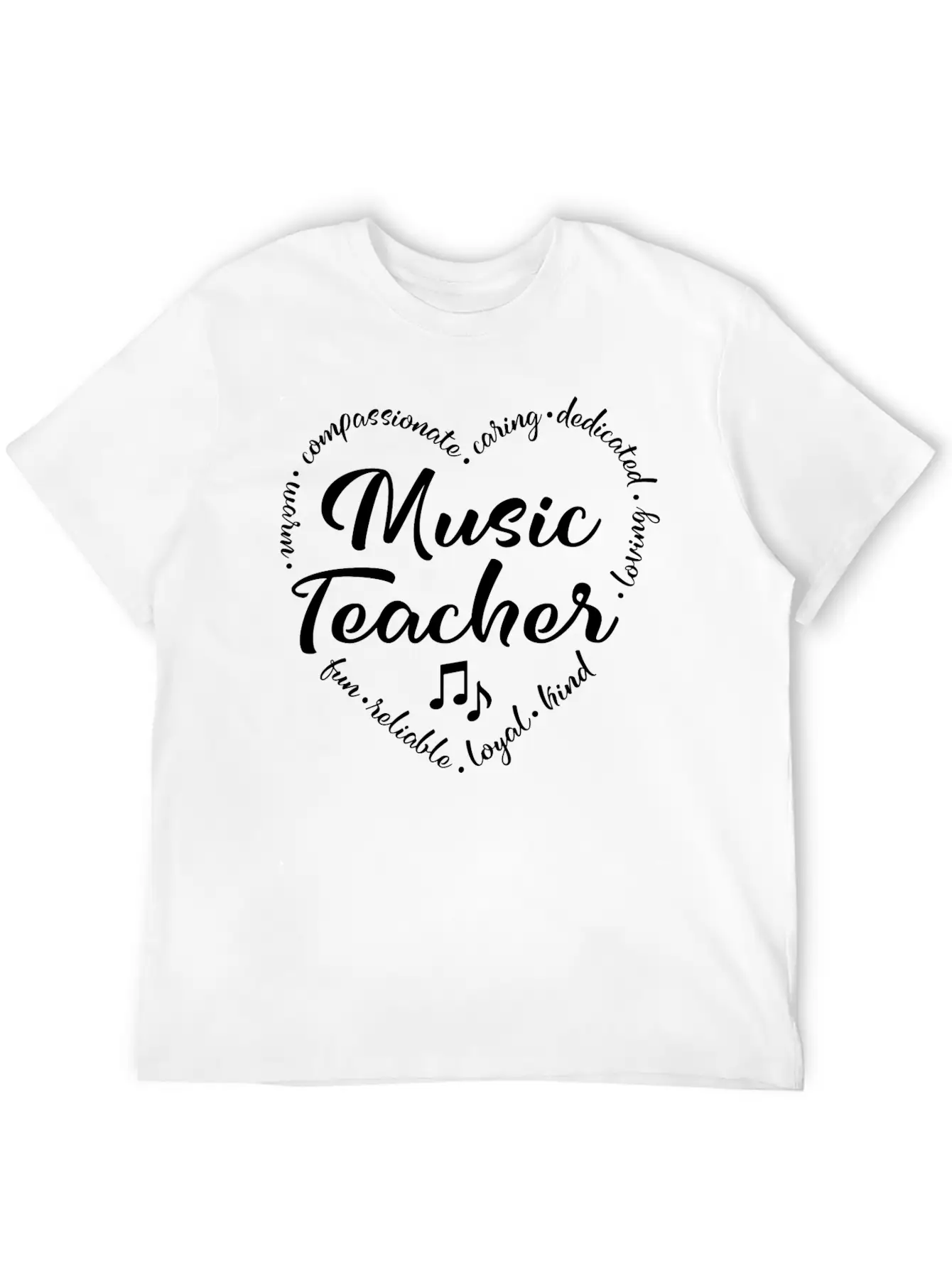 Music Teacher, Music Education, Music Ed Unisex Short Sleeve Soft Cotton T-Shirt – Casual Everyday Wear