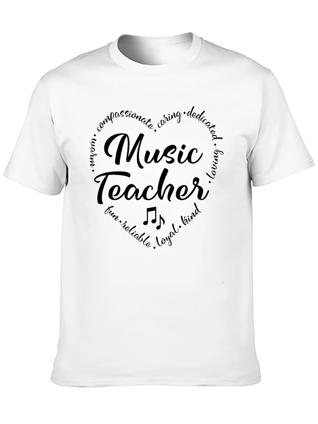 Music Teacher, Music Education, Music Ed Unisex Short Sleeve Soft Cotton T-Shirt – Casual Everyday Wear