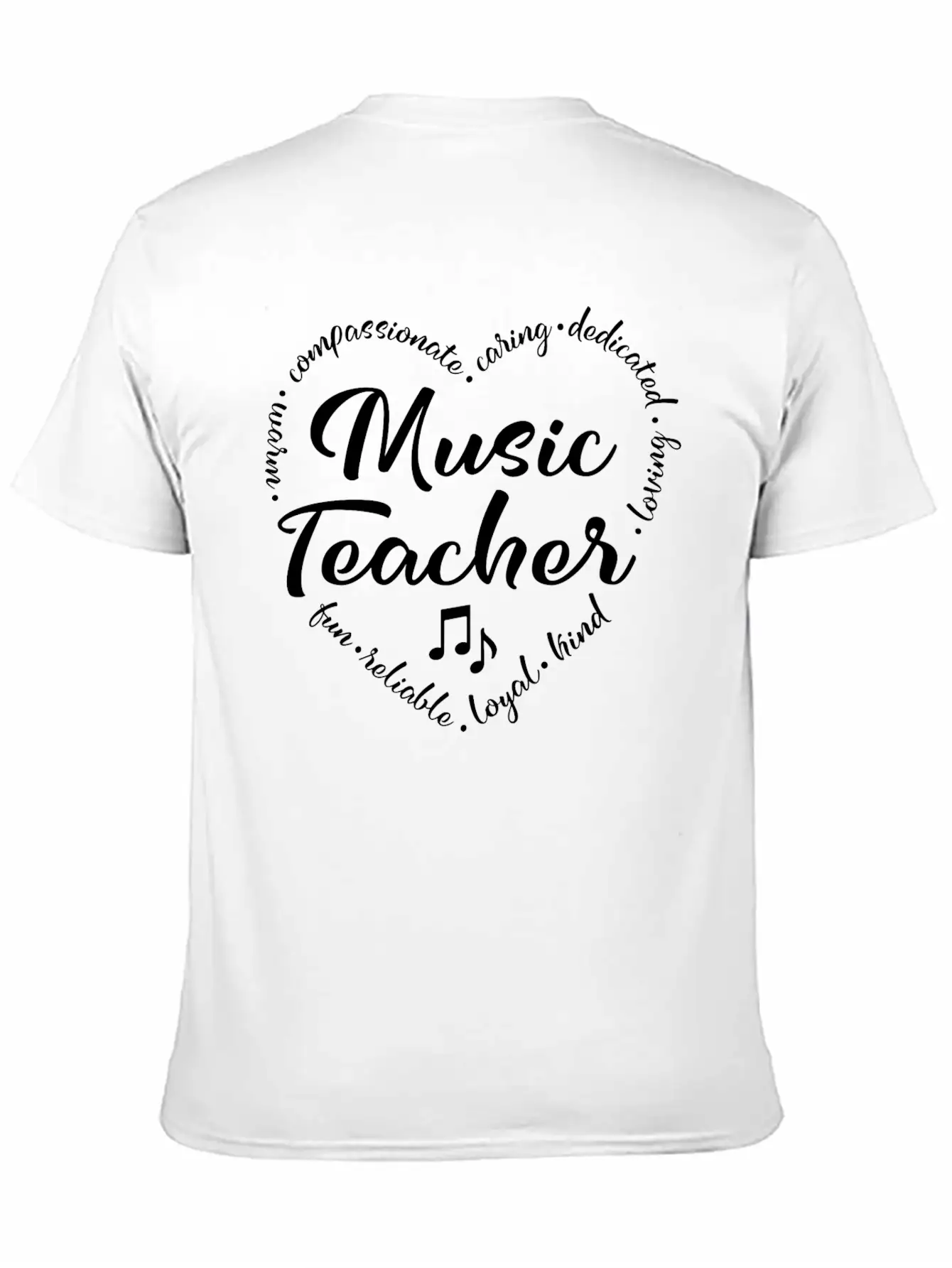 Music Teacher, Music Education, Music Ed Unisex Short Sleeve Soft Cotton T-Shirt – Casual Everyday Wear