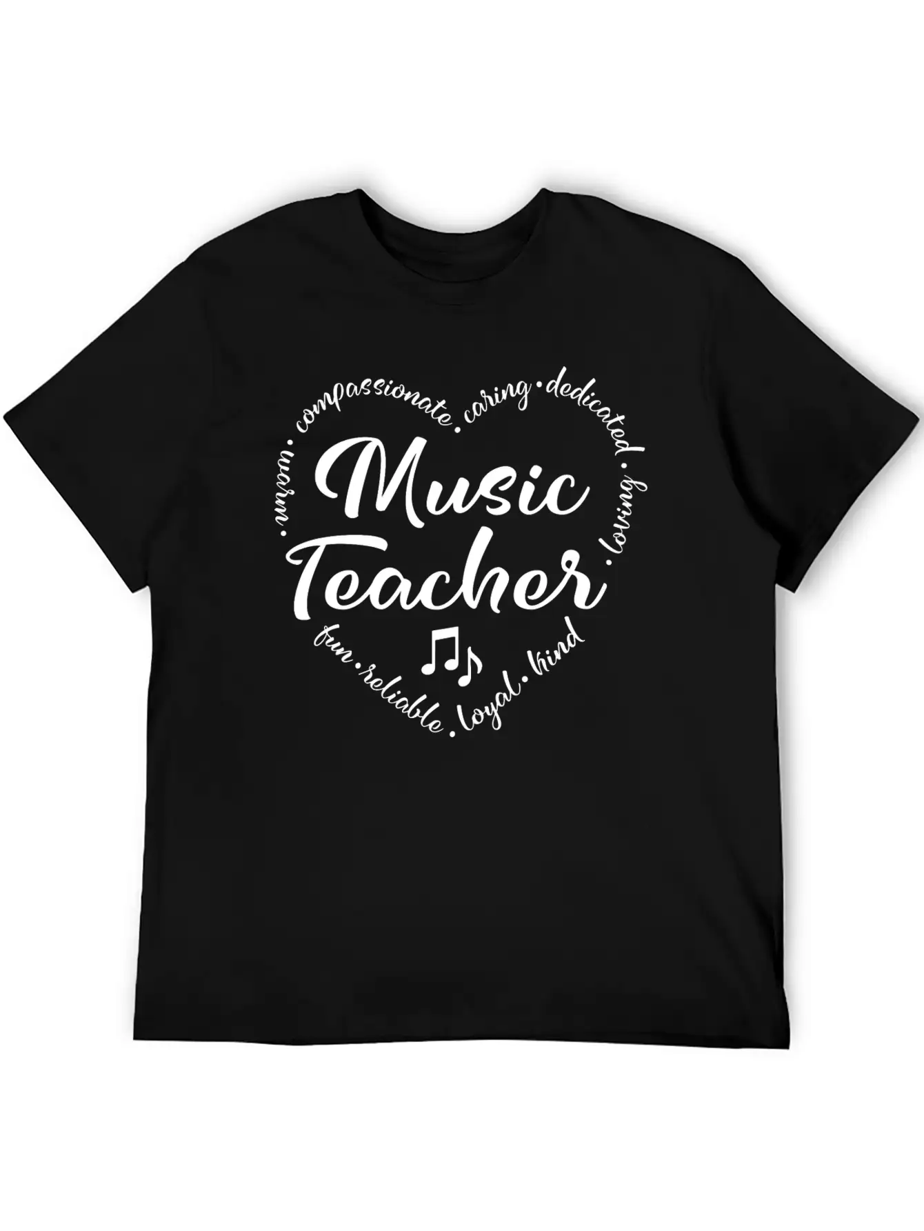 Music Teacher, Music Education, Music Ed Unisex Short Sleeve Soft Cotton T-Shirt – Casual Everyday Wear