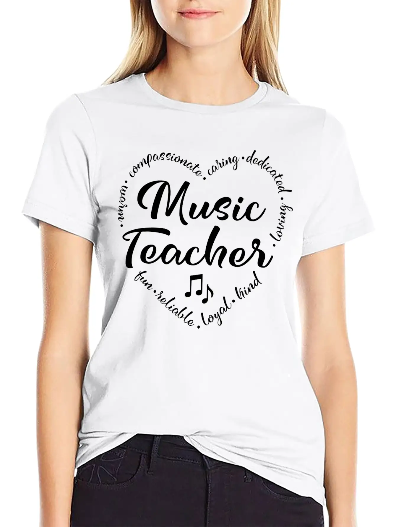 Music Teacher, Music Education, Music Ed Unisex Short Sleeve Soft Cotton T-Shirt – Casual Everyday Wear