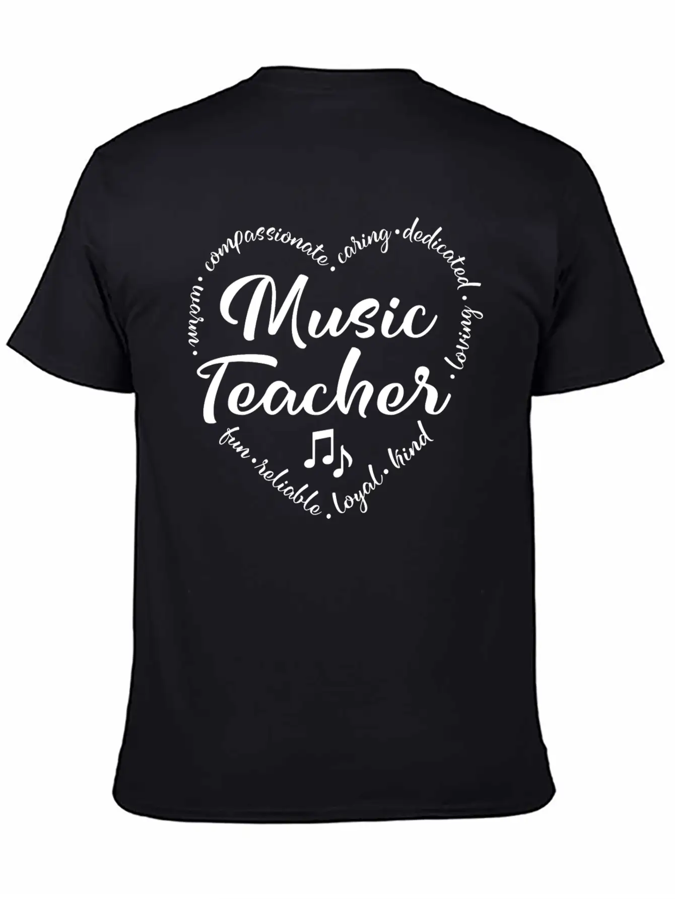 Music Teacher, Music Education, Music Ed Unisex Short Sleeve Soft Cotton T-Shirt – Casual Everyday Wear