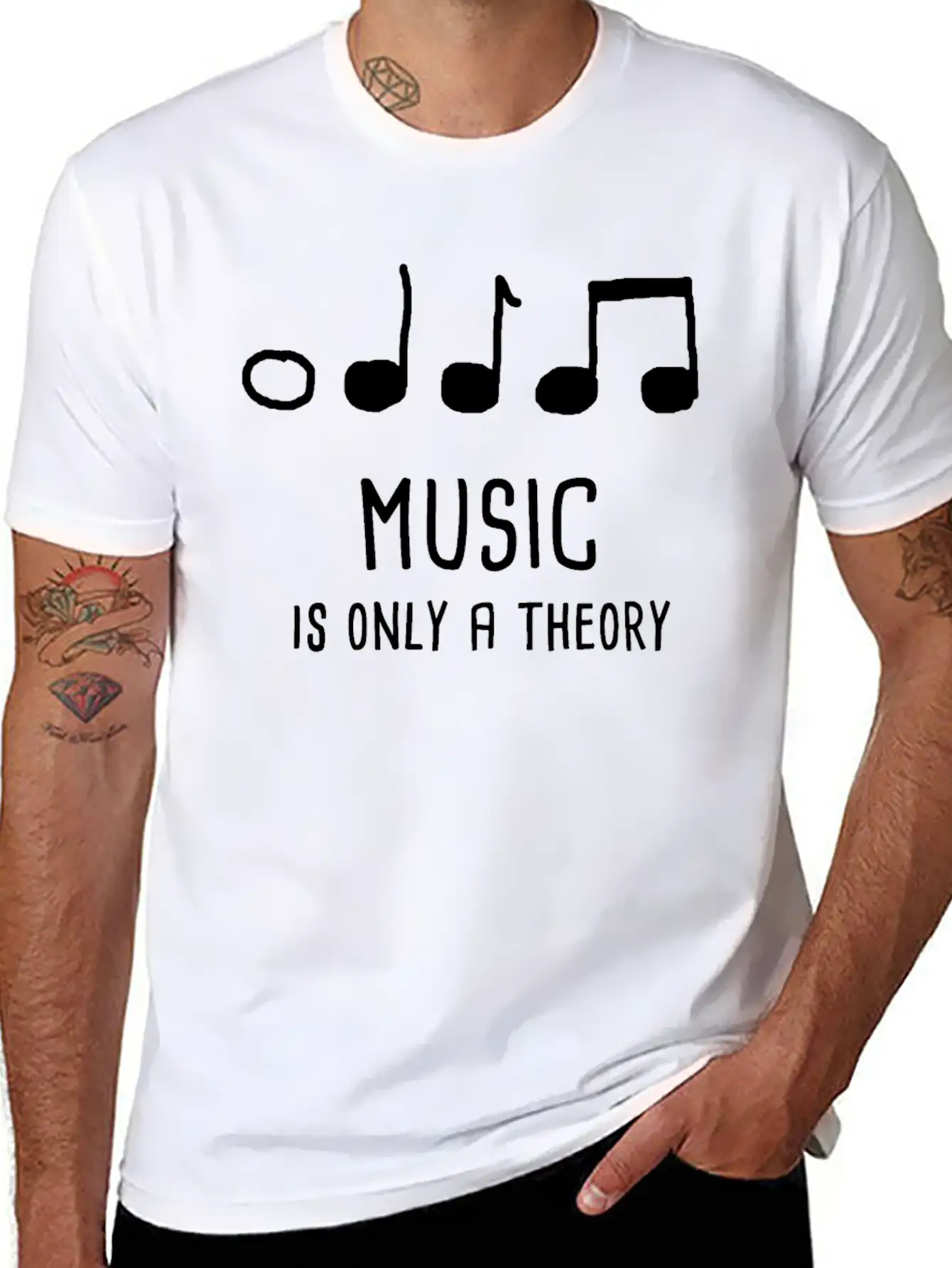 Music Unisex Casual T-Shirt – Clean Design For Daily Comfort