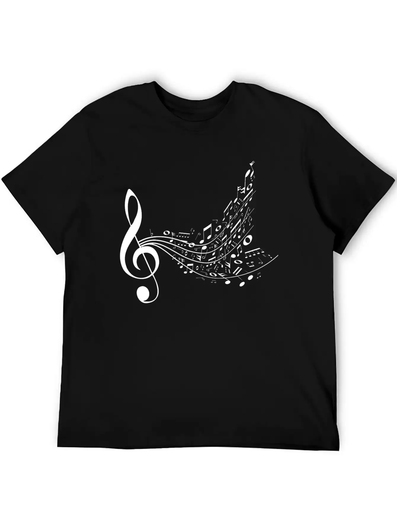 Music Unisex Short Sleeve Soft Cotton T-Shirt – Casual Everyday Wear