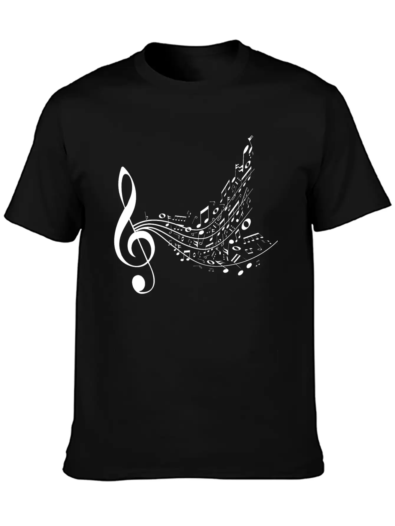Music Unisex Short Sleeve Soft Cotton T-Shirt – Casual Everyday Wear