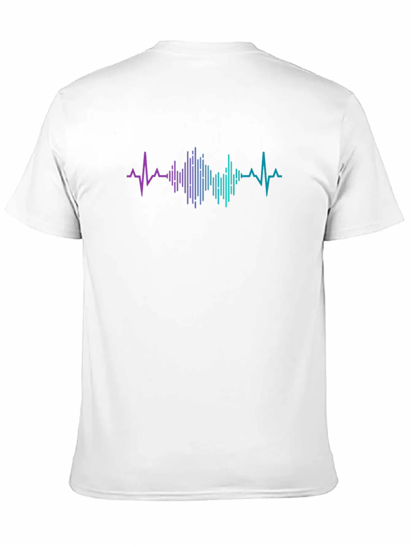 Musical Heartbeat, Soul Music Lover, Graphic Timeless Short Sleeve Tee – Comfy And Minimalist Design