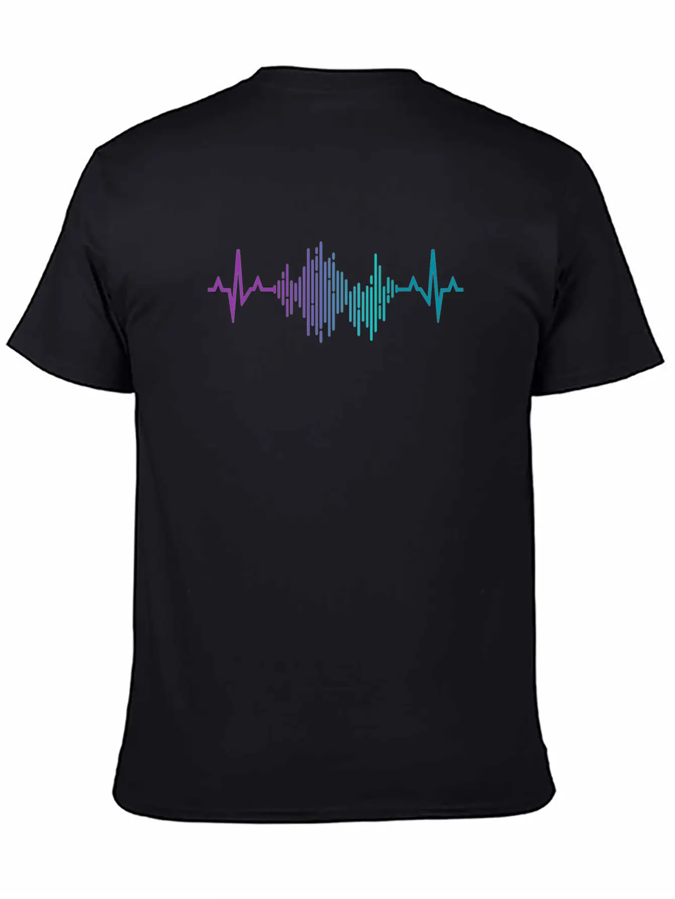Musical Heartbeat, Soul Music Lover, Graphic Timeless Short Sleeve Tee – Comfy And Minimalist Design
