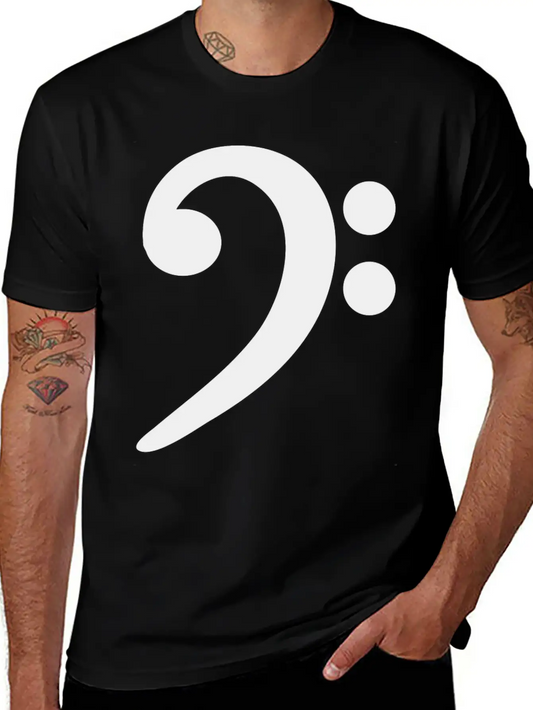 Musical Note Timeless Short Sleeve Tee – Comfy And Minimalist Design