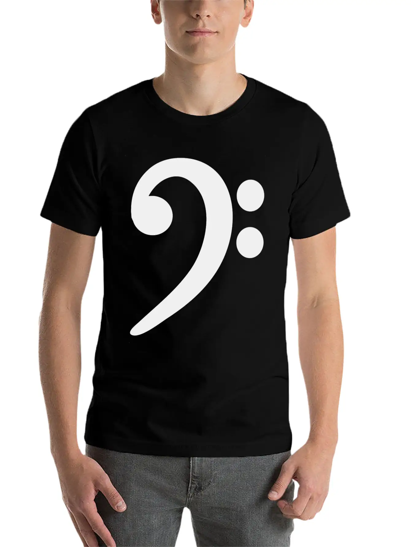 Musical Note Timeless Short Sleeve Tee – Comfy And Minimalist Design