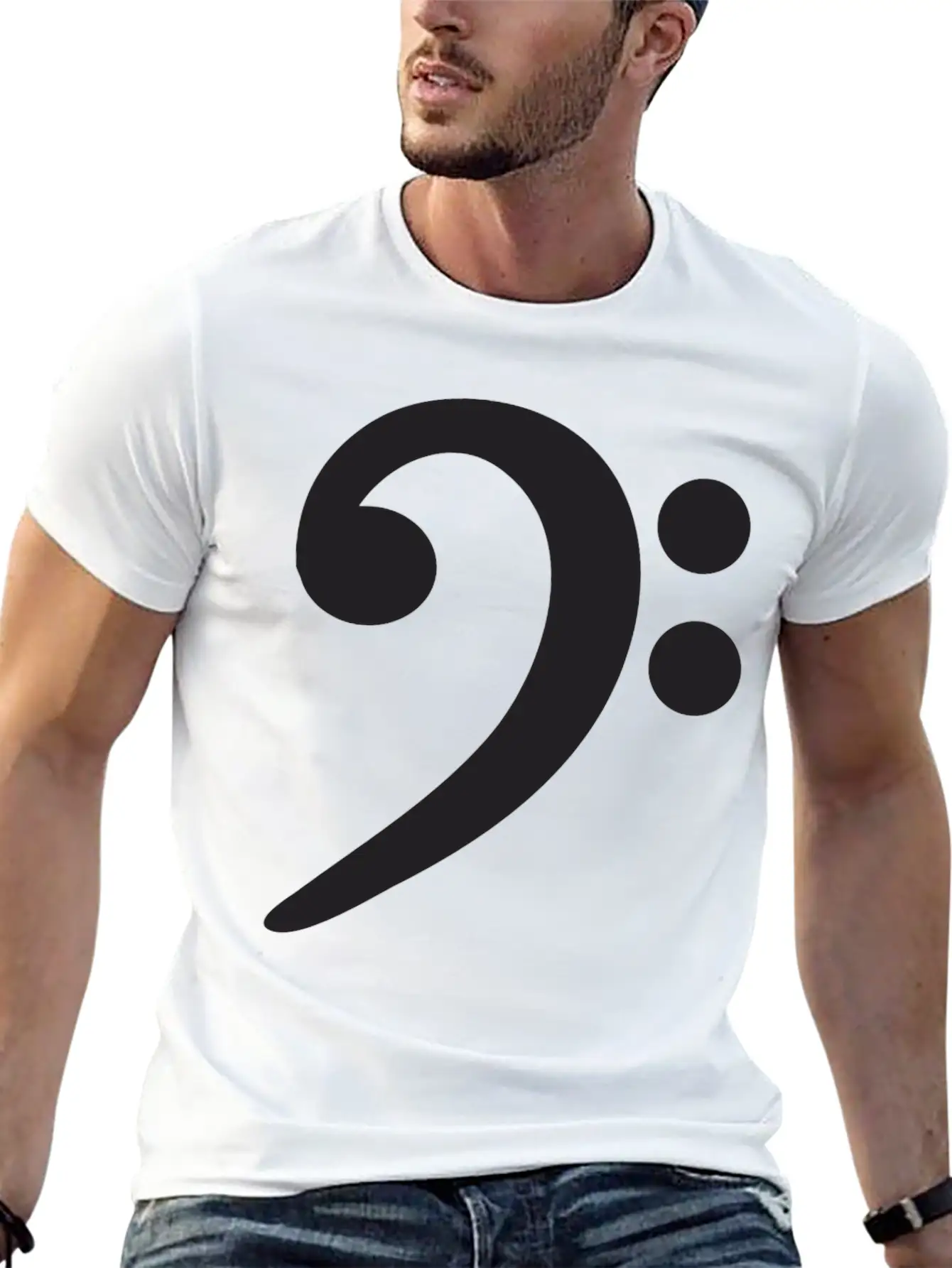 Musical Note Timeless Short Sleeve Tee – Comfy And Minimalist Design