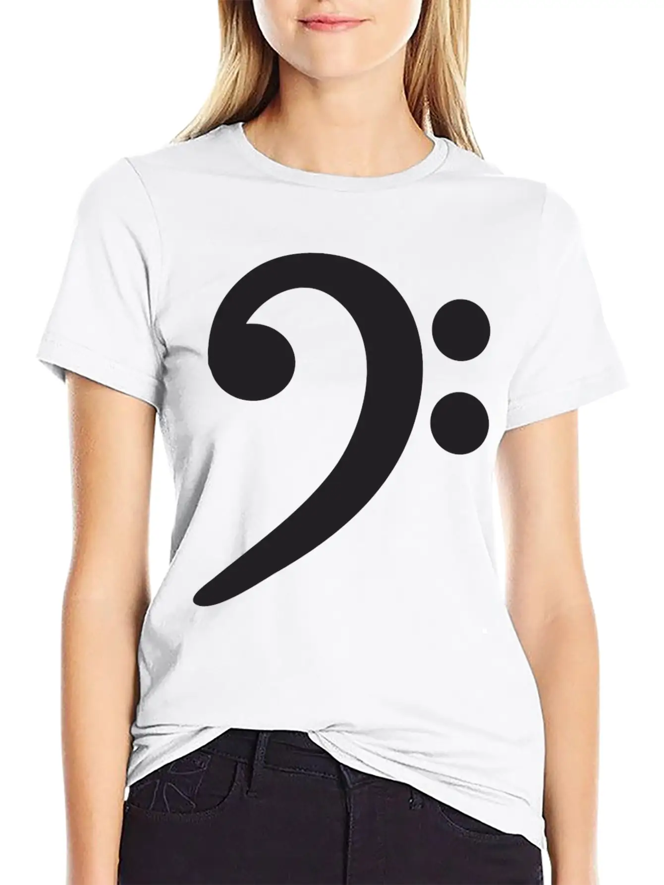 Musical Note Timeless Short Sleeve Tee – Comfy And Minimalist Design