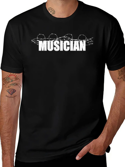 Musician - Music Unisex Casual T-Shirt – Clean Design For Daily Comfort