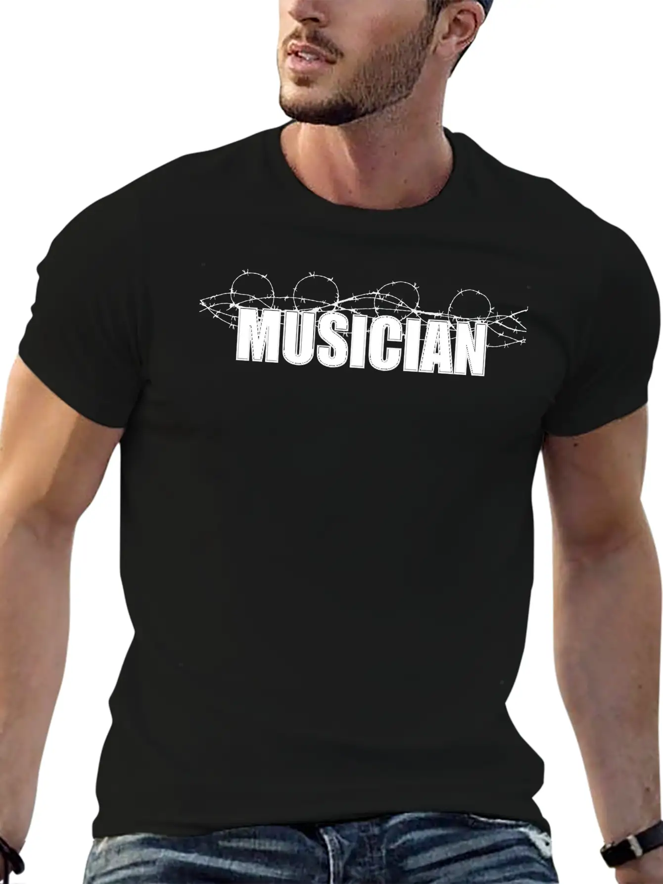Musician - Music Unisex Casual T-Shirt – Clean Design For Daily Comfort