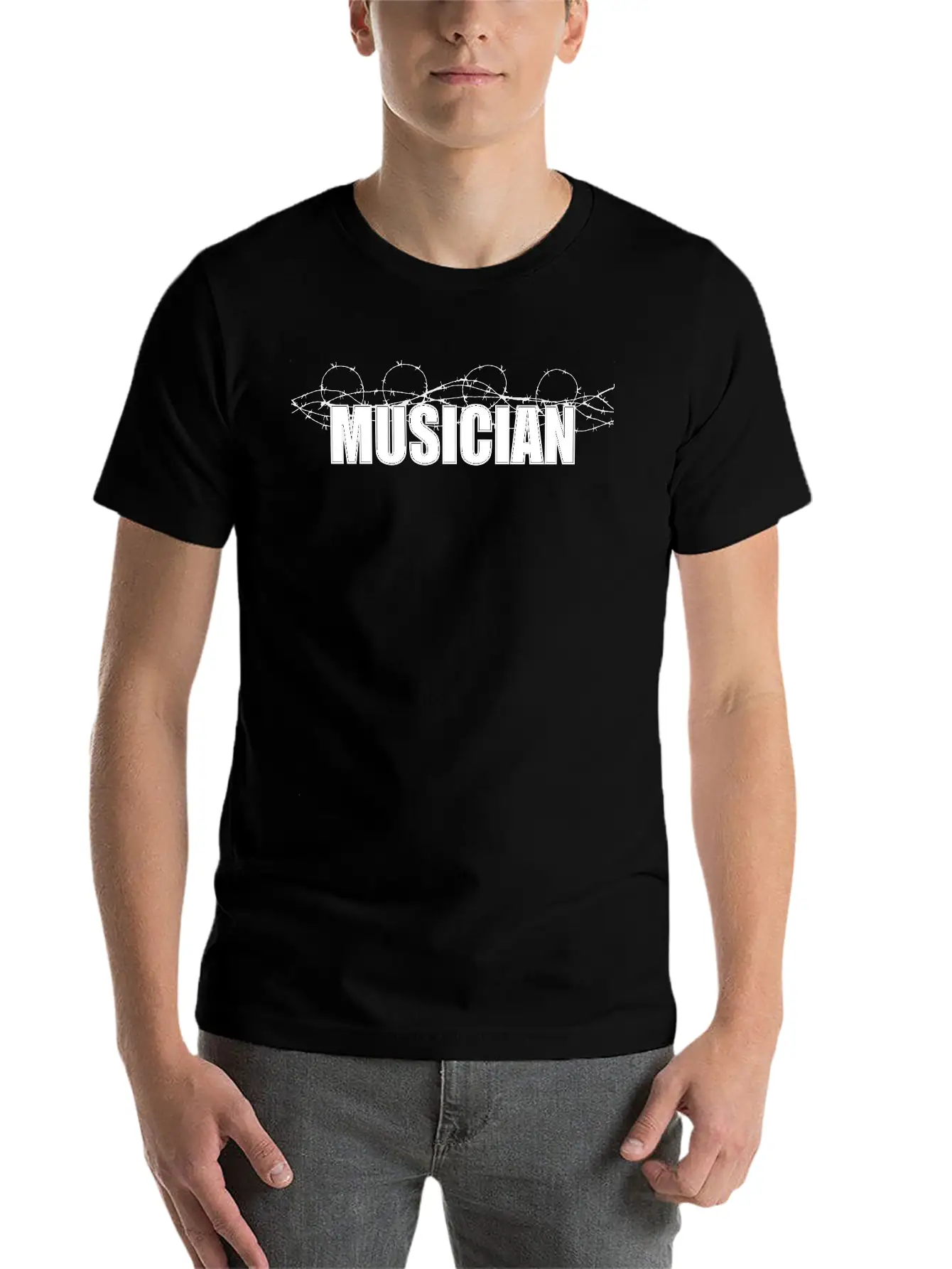 Musician - Music Unisex Casual T-Shirt – Clean Design For Daily Comfort