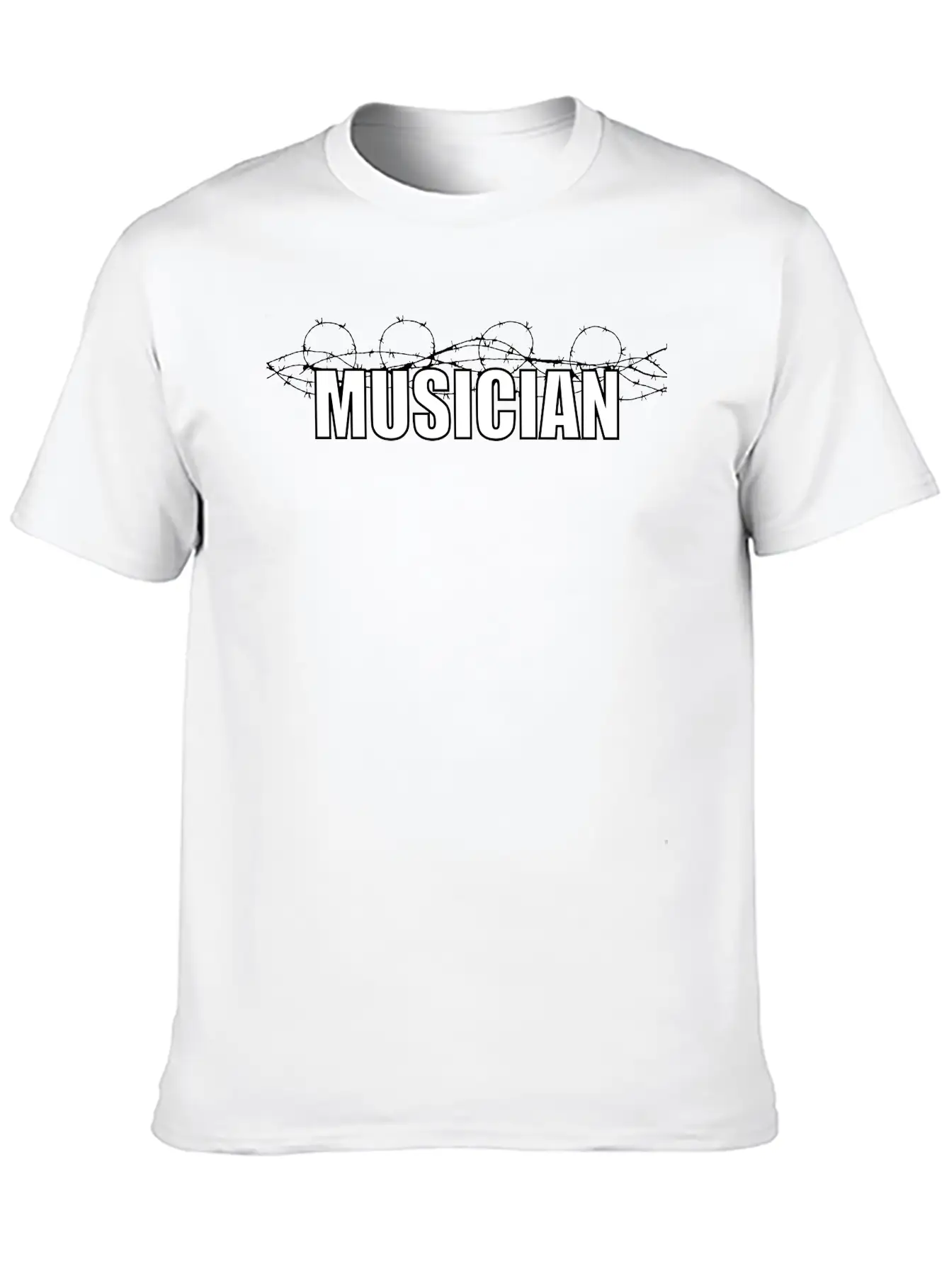 Musician - Music Unisex Casual T-Shirt – Clean Design For Daily Comfort