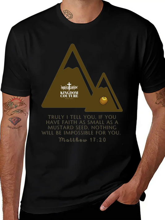 Mustard Seed Comfortable Minimalist Graphic Tee – Summer Style Essential