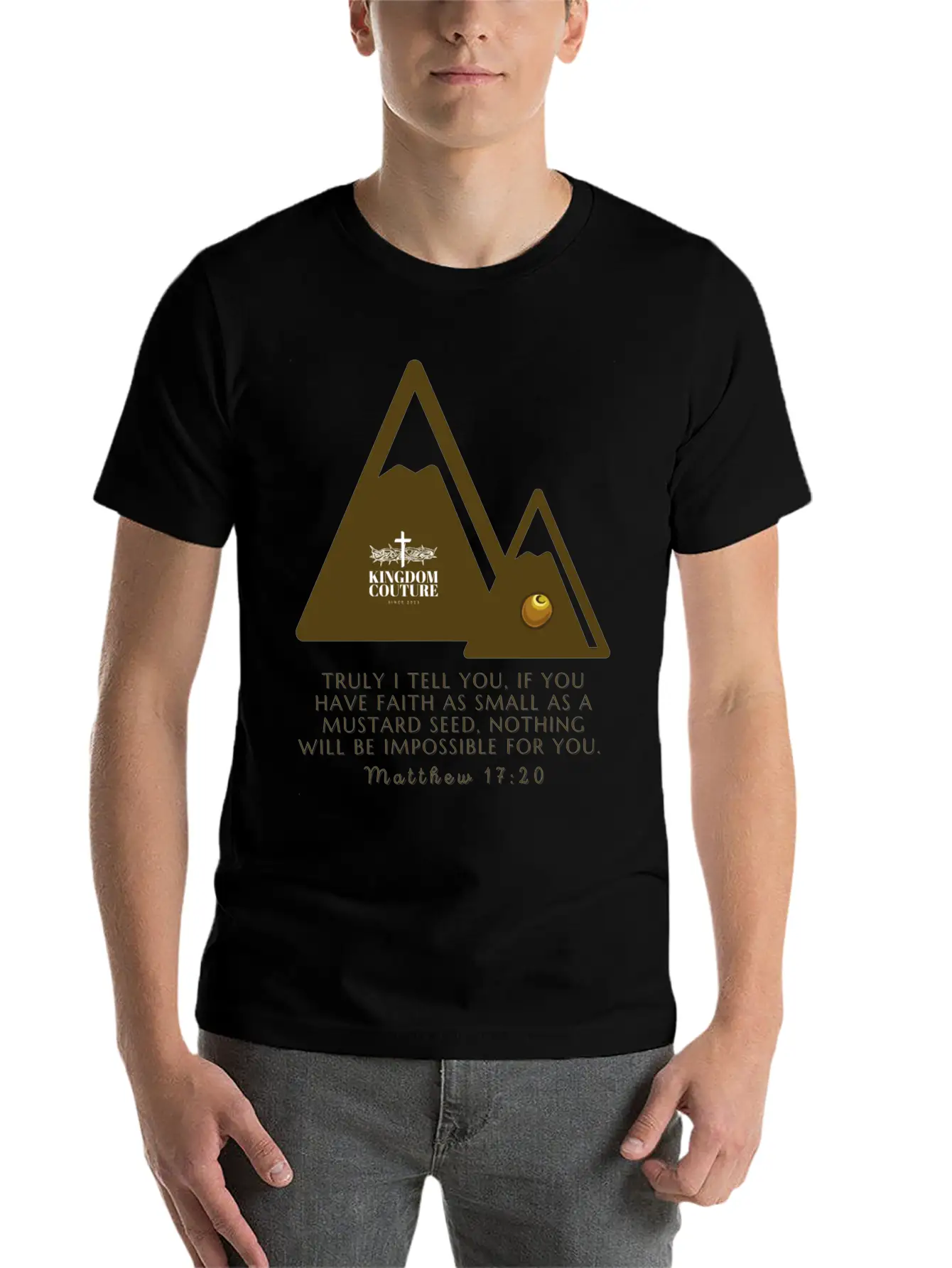 Mustard Seed Comfortable Minimalist Graphic Tee – Summer Style Essential