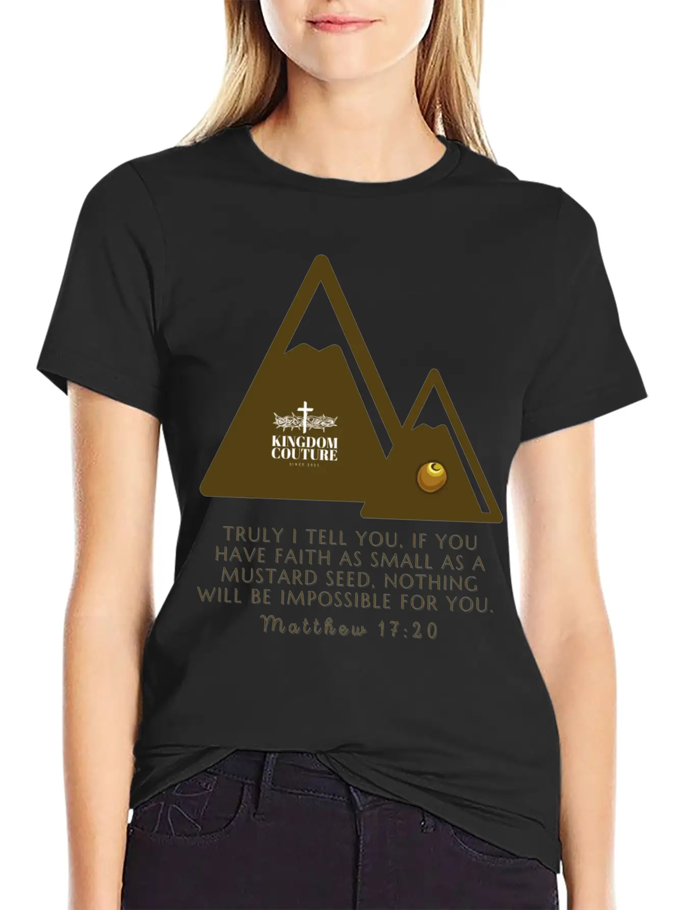 Mustard Seed Comfortable Minimalist Graphic Tee – Summer Style Essential