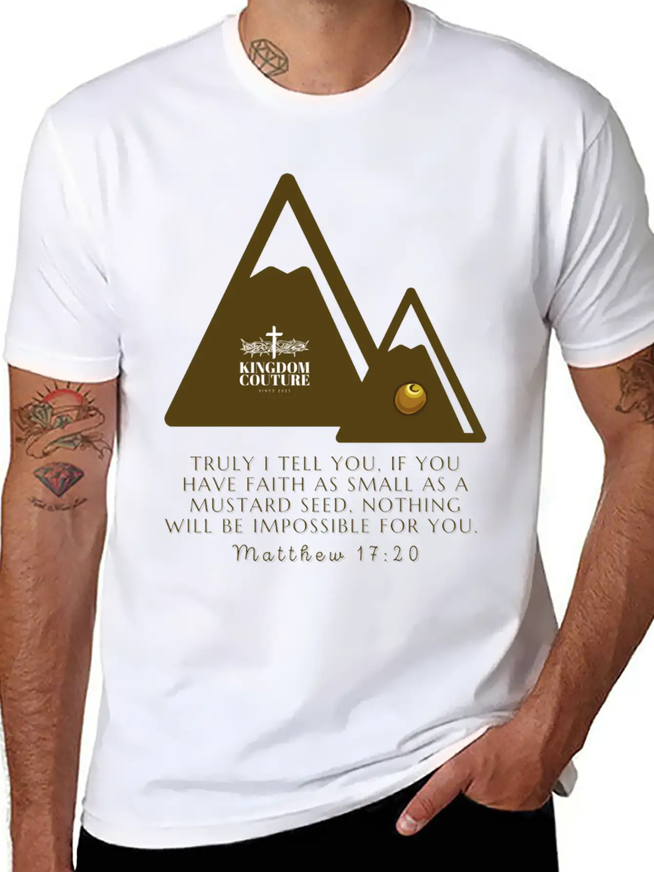 Mustard Seed Comfortable Minimalist Graphic Tee – Summer Style Essential