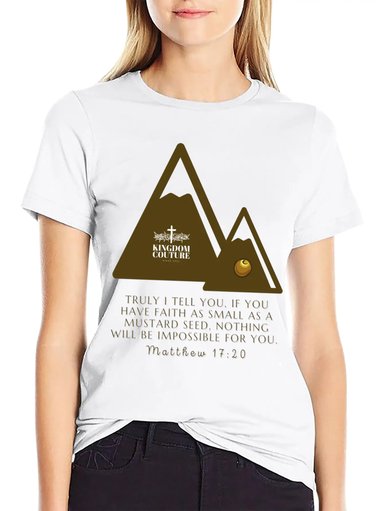 Mustard Seed Comfortable Minimalist Graphic Tee – Summer Style Essential